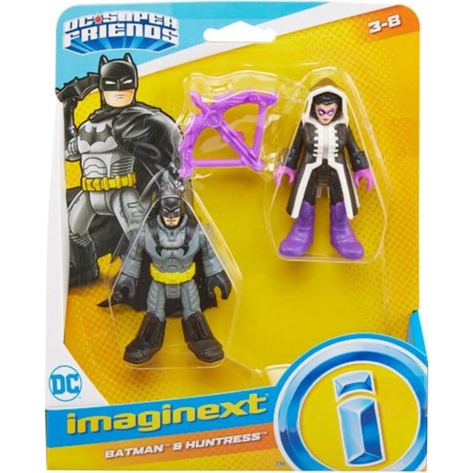 Figuras de acción IMAGINEXT Batman y Cazadora 19 cm