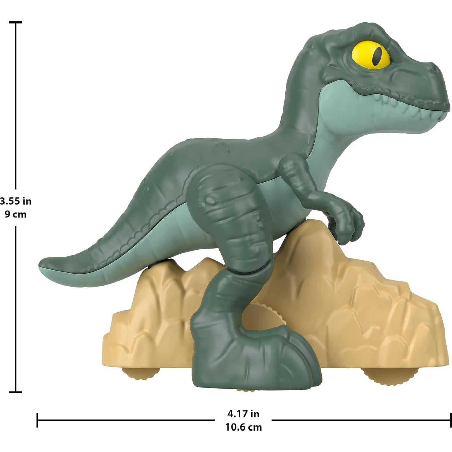 Juguete Dinosaurio Tyrannosaurus Rex Fisher-Price 14 cm