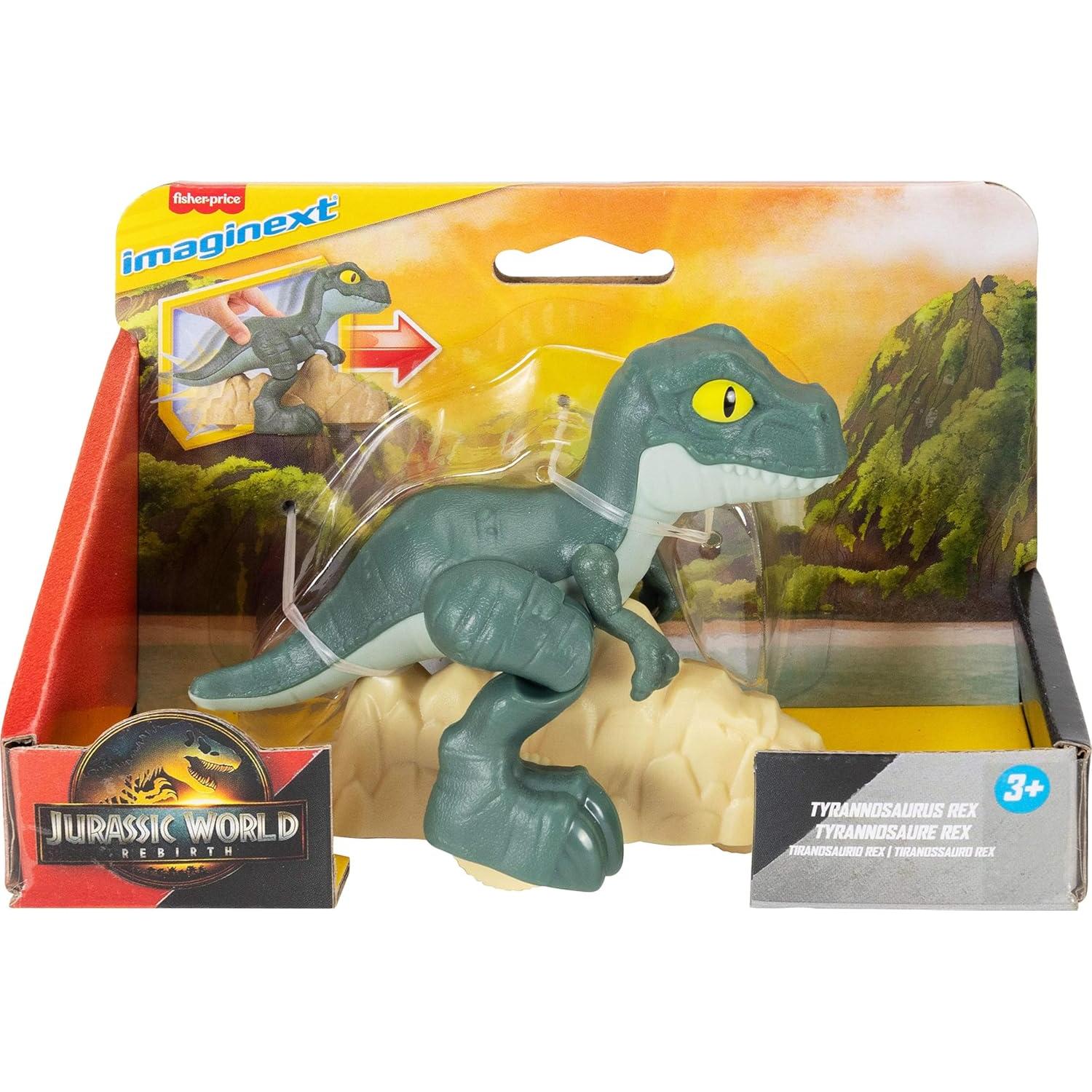 Juguete Dinosaurio Tyrannosaurus Rex Fisher-Price 14 cm