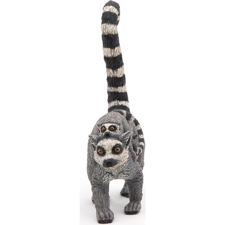 Figura Realista Lemur y Bebé Papo - 6.3x2.0x7.8cm - 3+