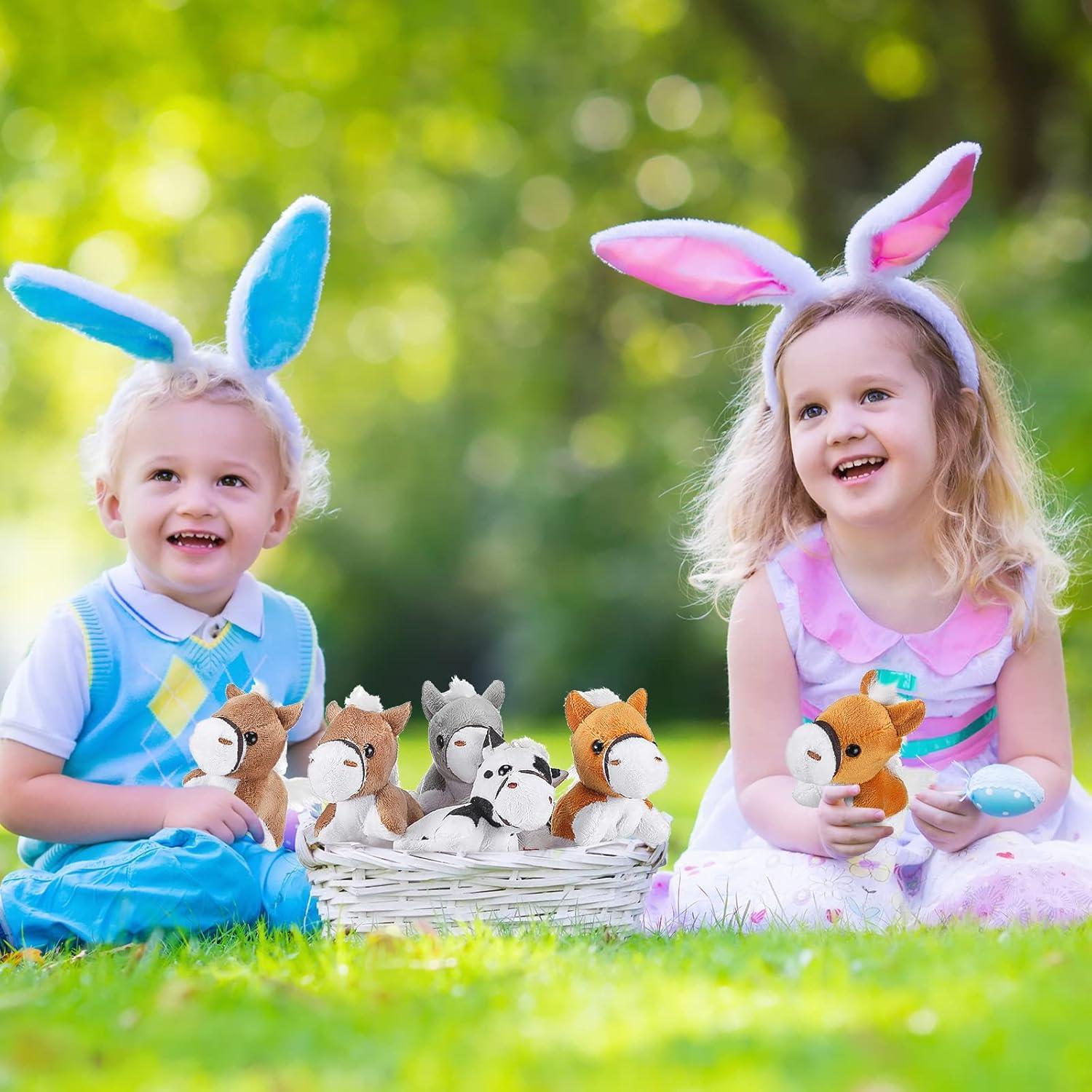 36 Caballos de Peluche Hungdao 8 cm para Fiesta y Regalos