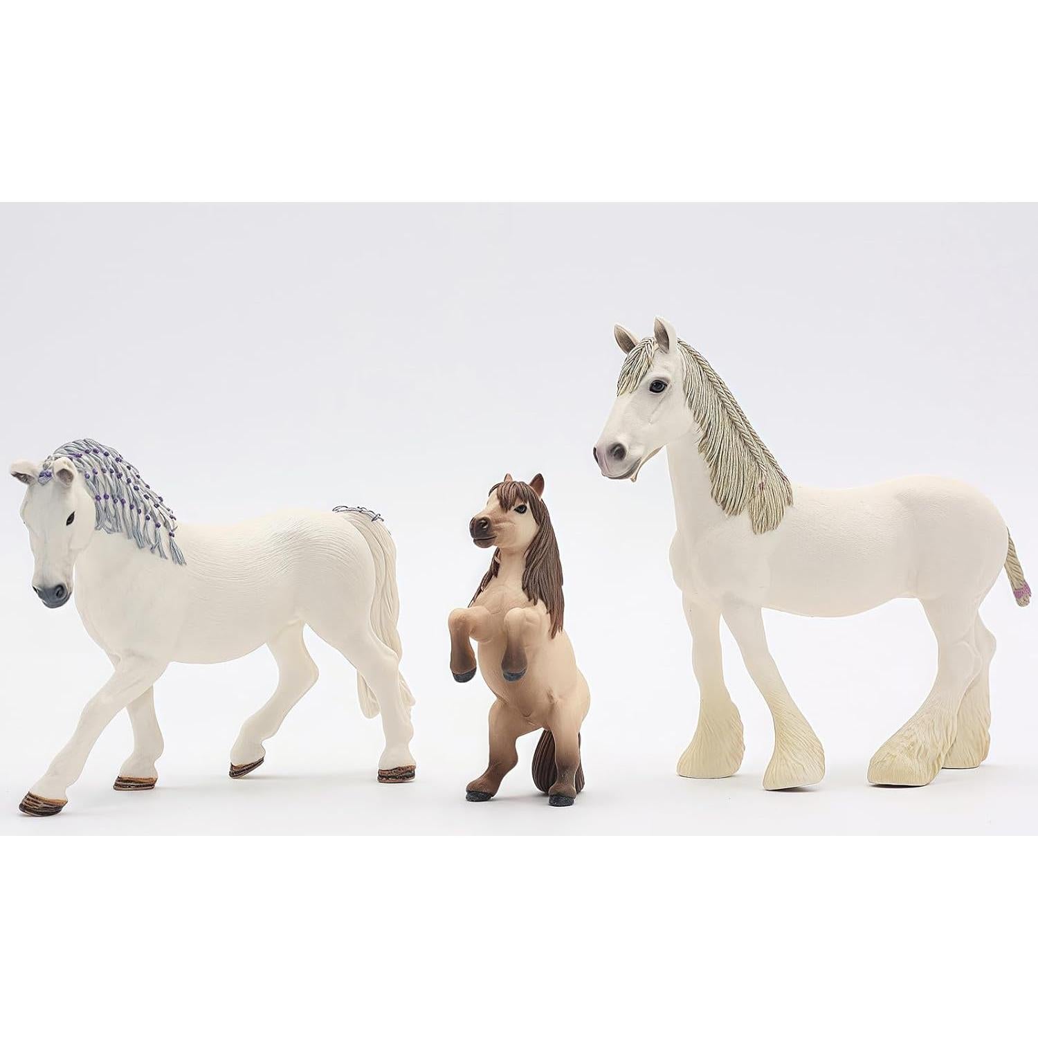 Juego de Figuras de Caballos Gemini&Genius 3 Piezas