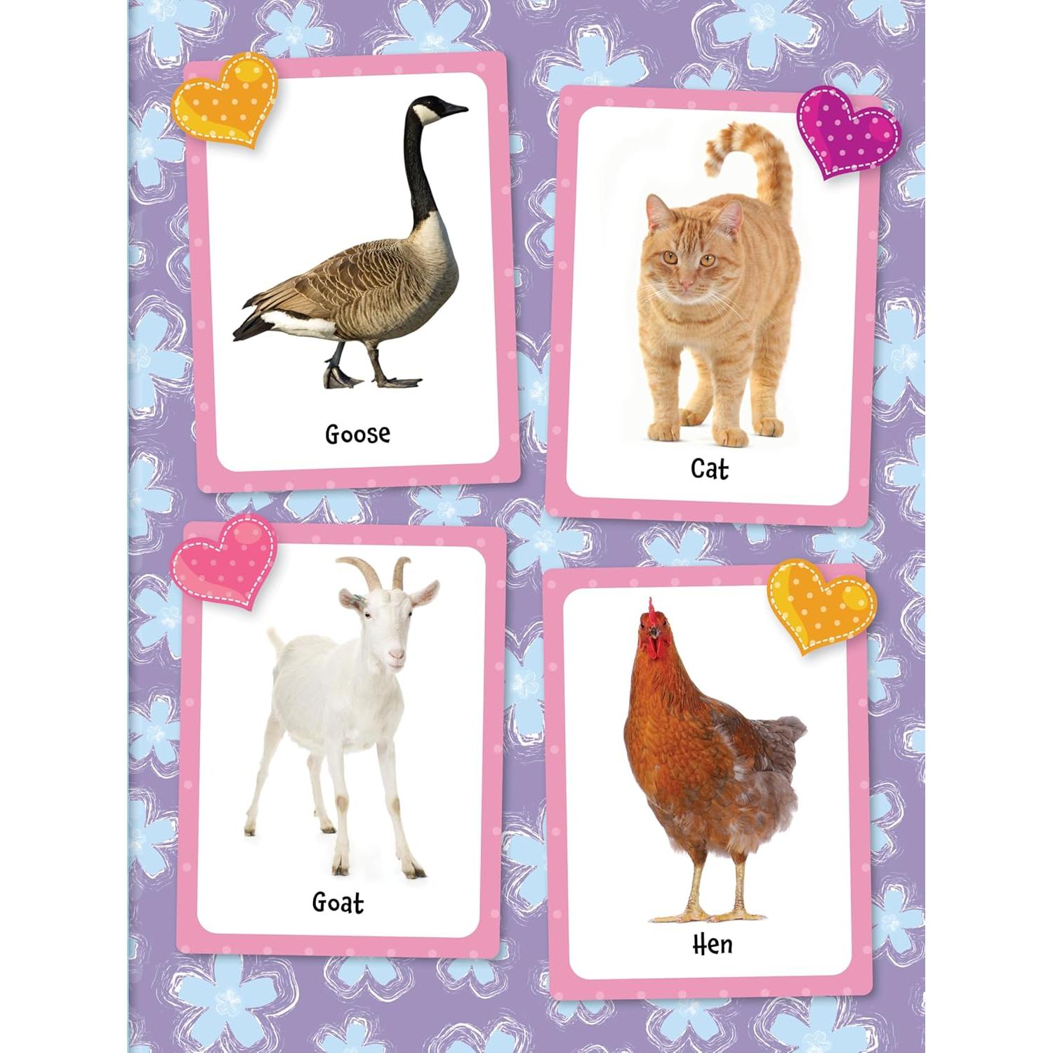 Libro de Pegatinas de Animales PAPP - Paquete de 4 Libros