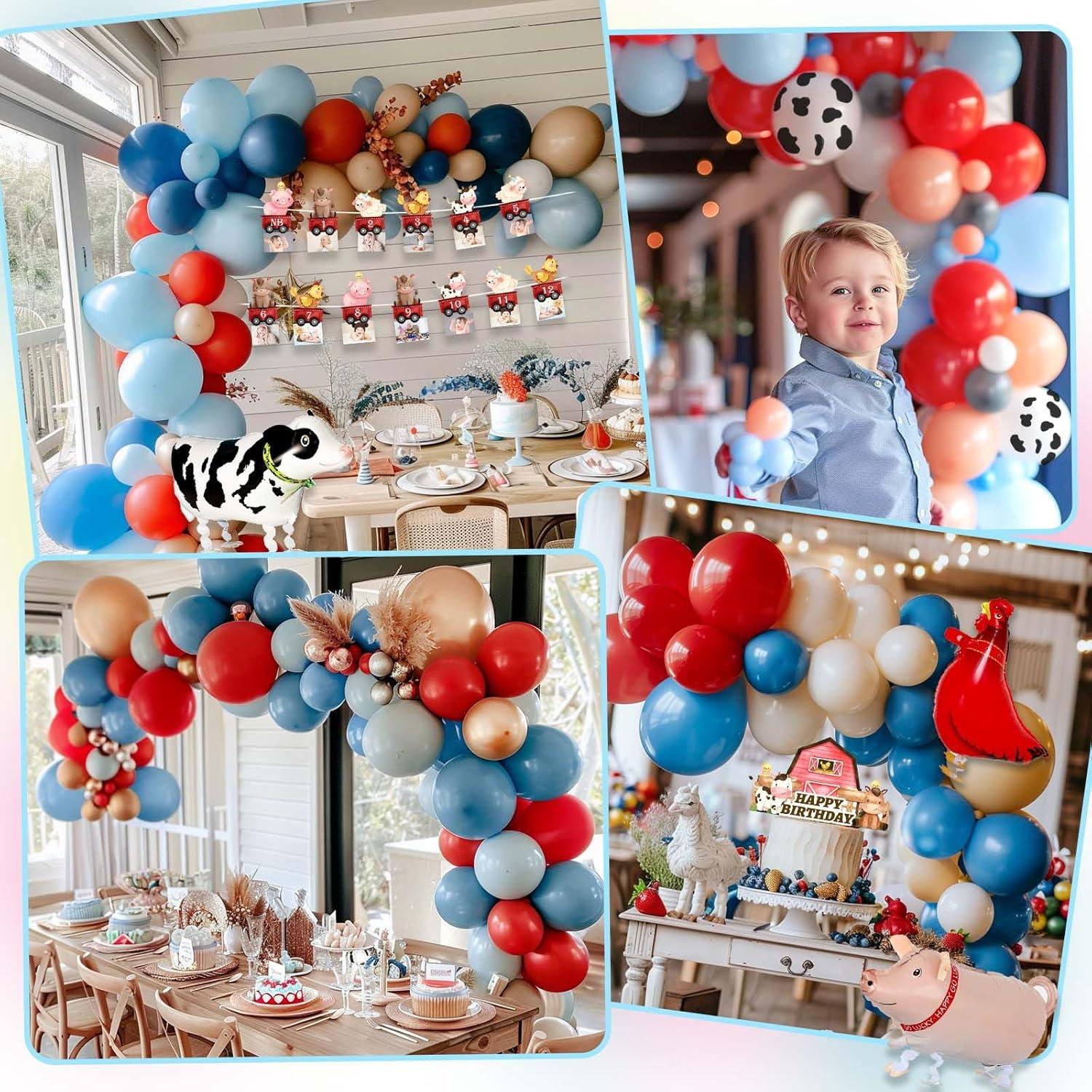 Decoraciones de Fiesta de Granja para Niños - Party Inspo - 160 Pcs