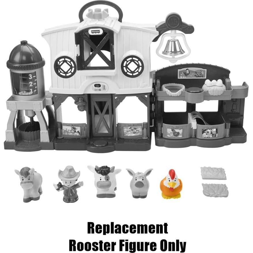 Figura de Gallo de Reemplazo Fisher-Price GLT78 - Granja