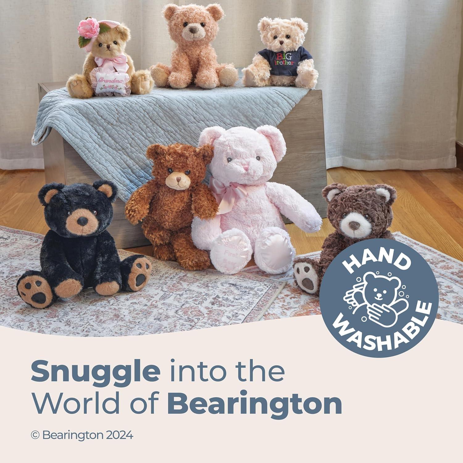 Oso de Peluche Bearington Curlie 27 cm Suave y Abrazable