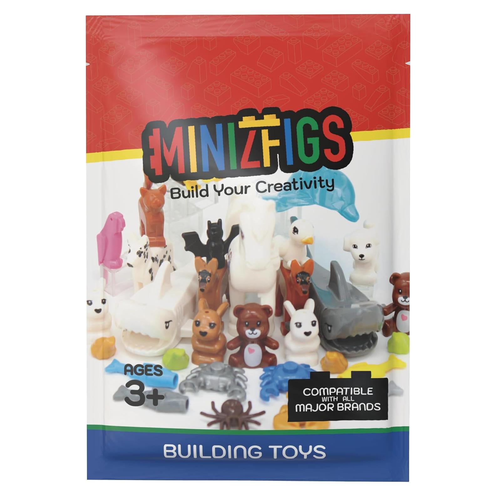 Set de Mini Figuras de Animales 30 PCS Minizfigs - Juguetes Creativos