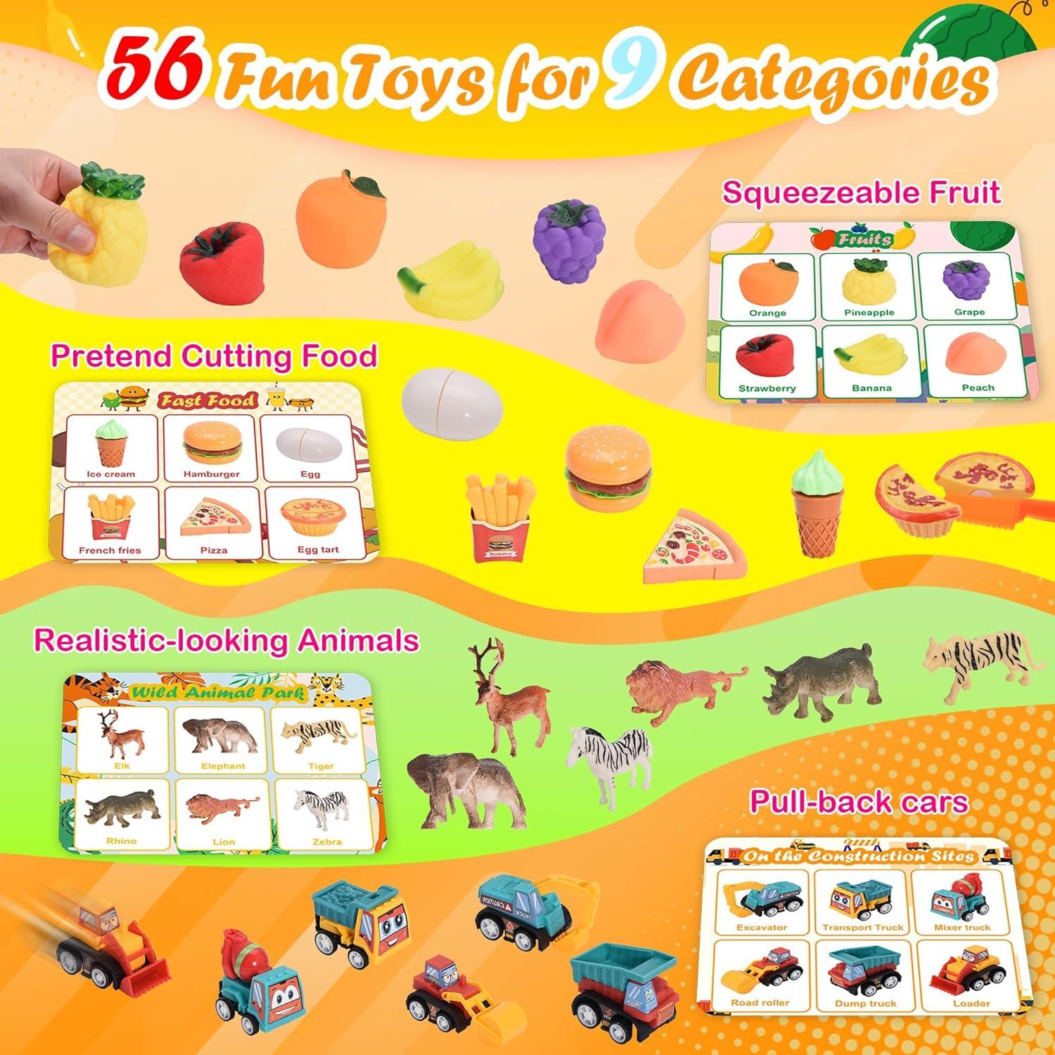 Juguete Educativo Montessori Nicella - Clasificación 9 Temas