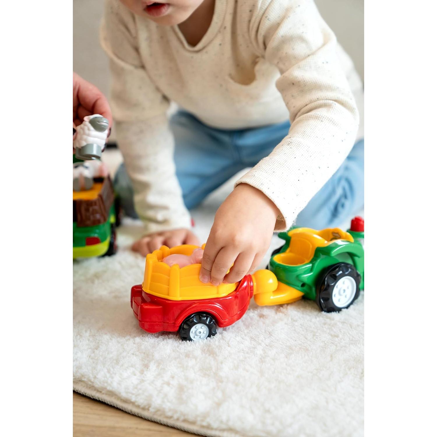 Camión de Granja Motorizado Wow Toys Freddie - 6 Piezas