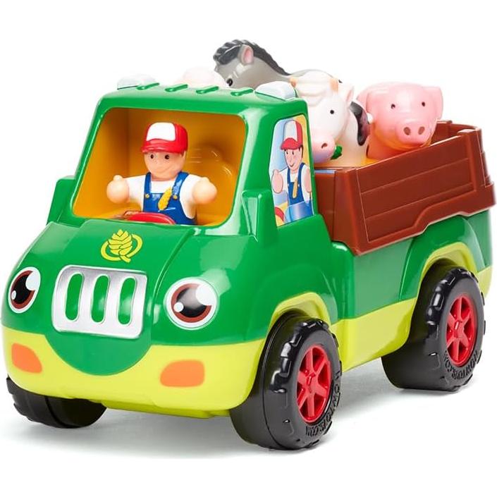 Camión de Granja Motorizado Wow Toys Freddie - 6 Piezas