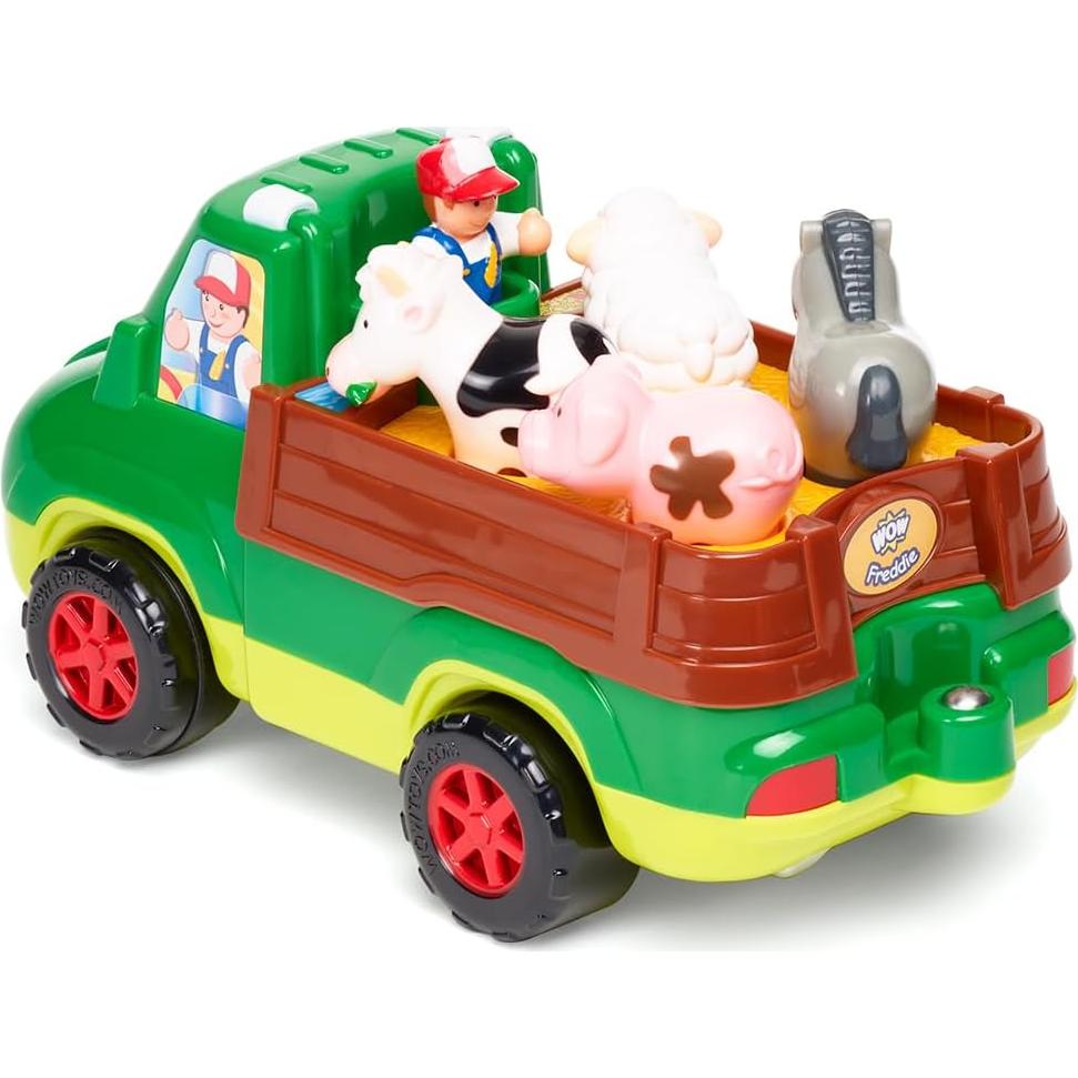 Camión de Granja Motorizado Wow Toys Freddie - 6 Piezas