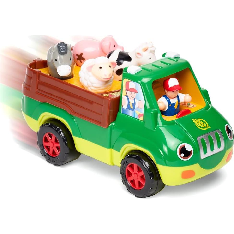 Camión de Granja Motorizado Wow Toys Freddie - 6 Piezas