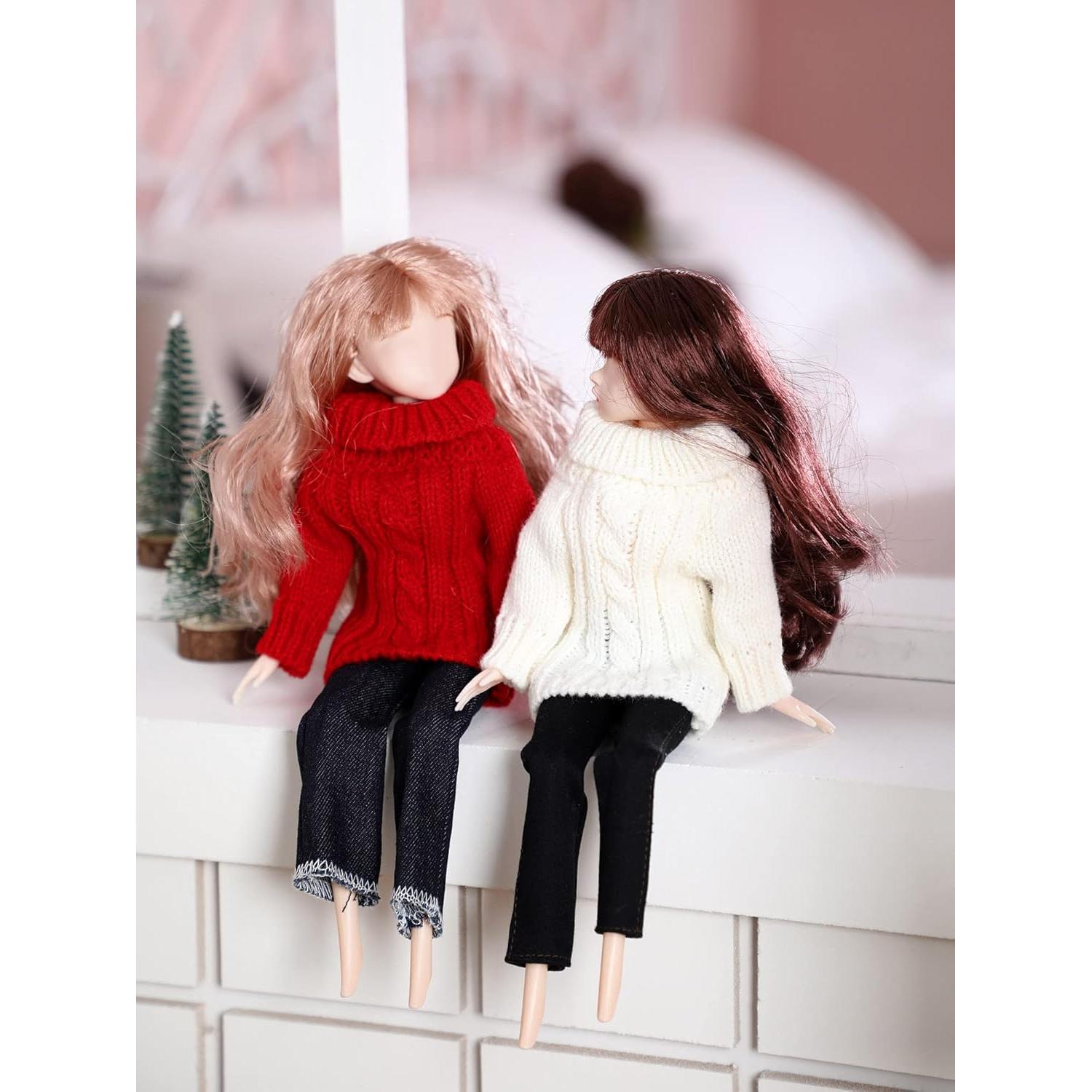 Conjunto Ropa para Muñecas Bencailor 8 Piezas Algodón