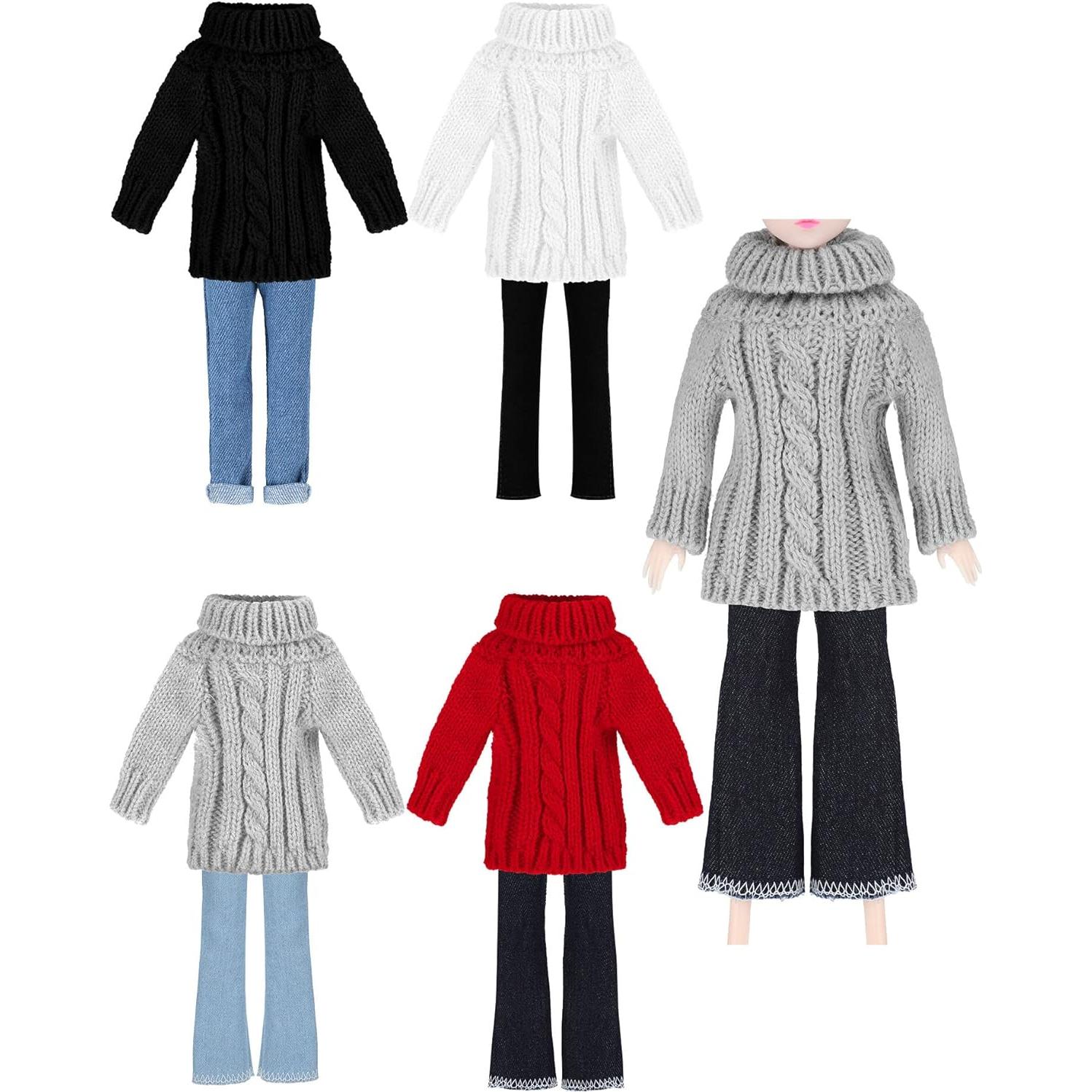 Conjunto Ropa para Muñecas Bencailor 8 Piezas Algodón