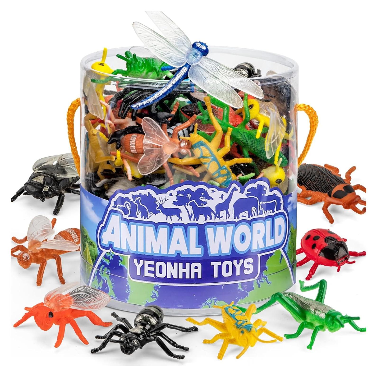 60 Piezas Juguetes de Insectos Yeonha Toys - Regalo Educativo