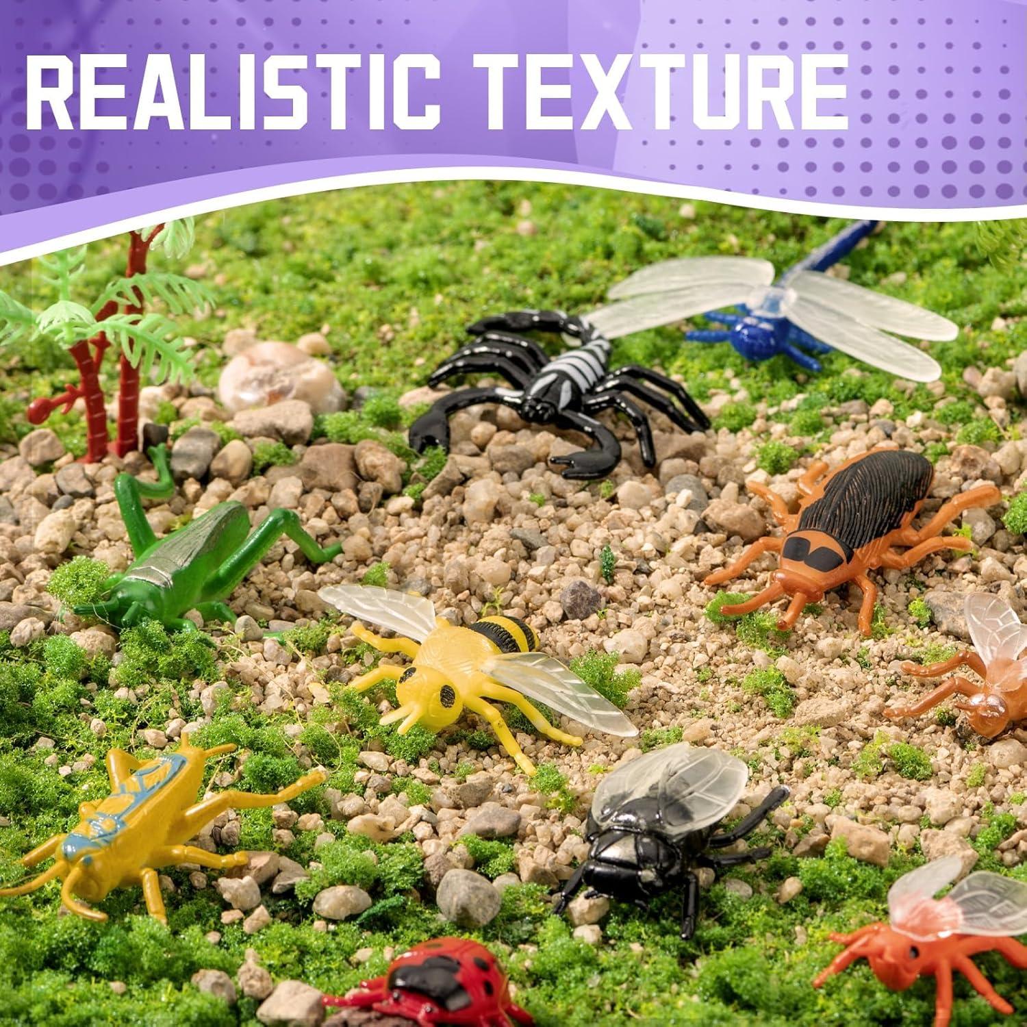 60 Piezas Juguetes de Insectos Yeonha Toys - Regalo Educativo