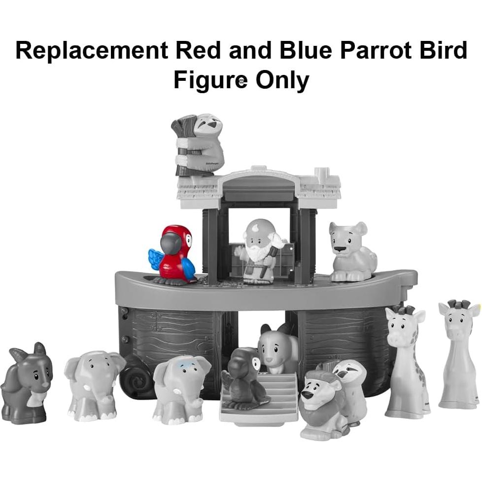 Figura de loro de reemplazo Fisher-Price HNG03 5.08x5.08 cm