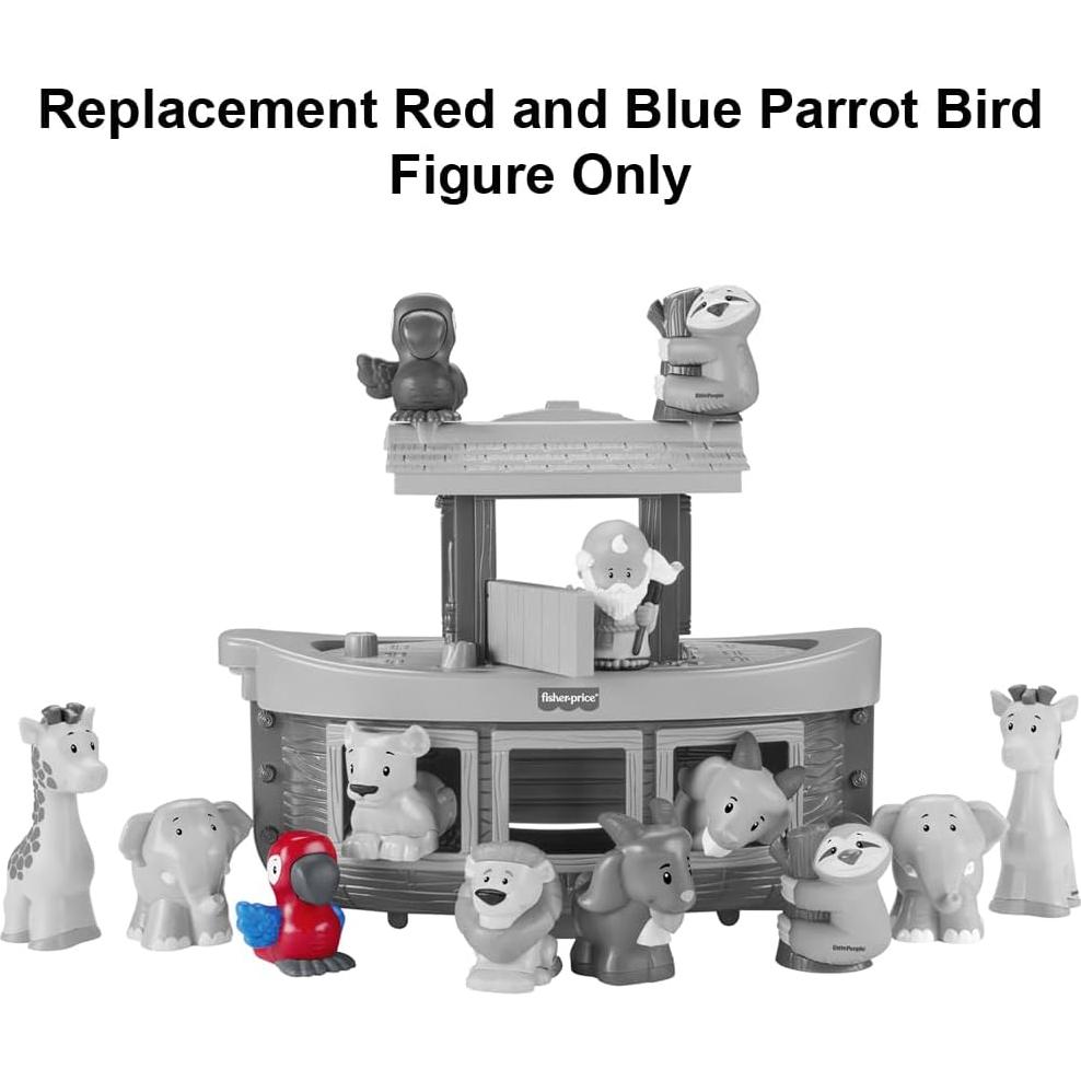 Figura de loro de reemplazo Fisher-Price HNG03 5.08x5.08 cm