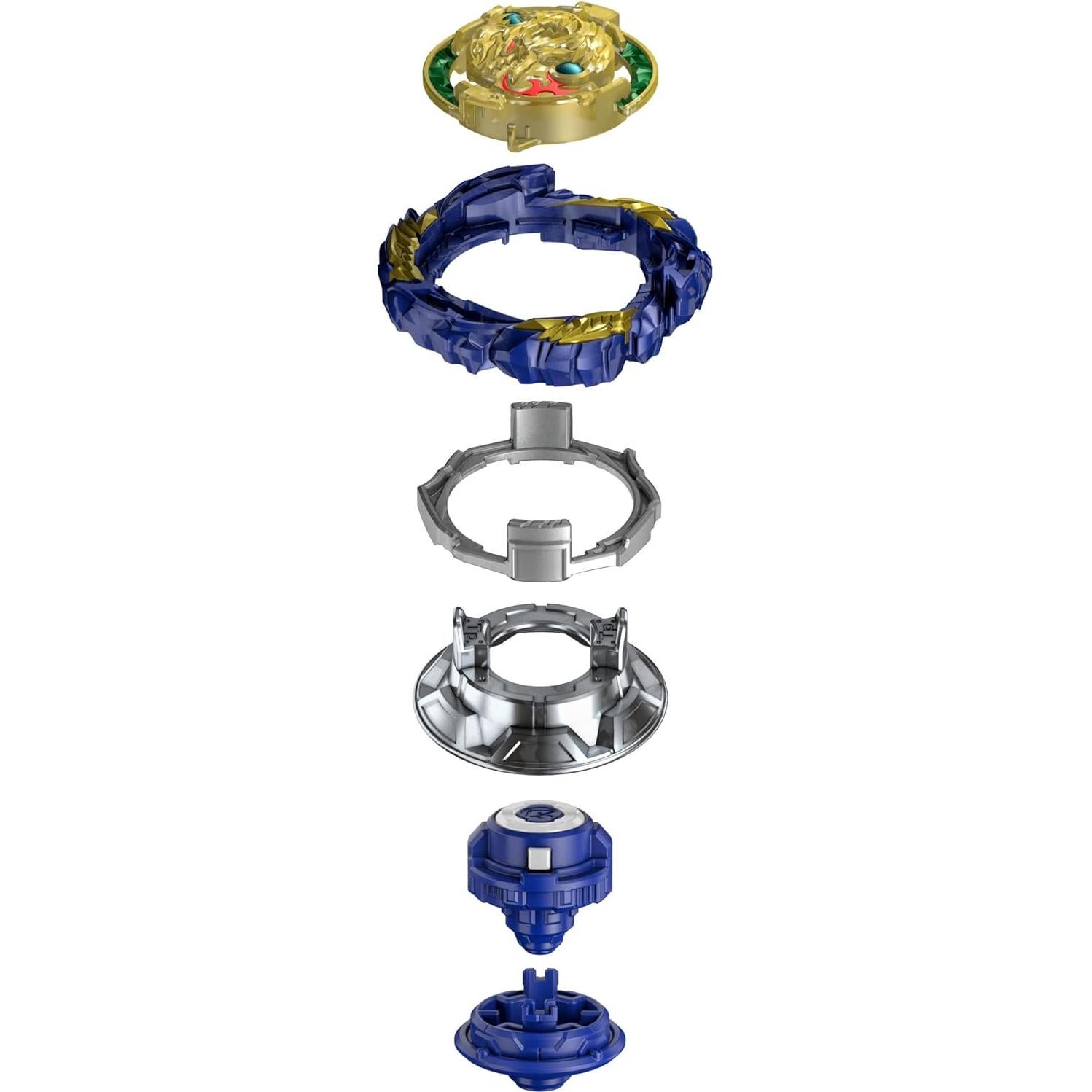 Peonza Beyblade Burst QuadDrive Vanish Fafnir F7 con Lanzador