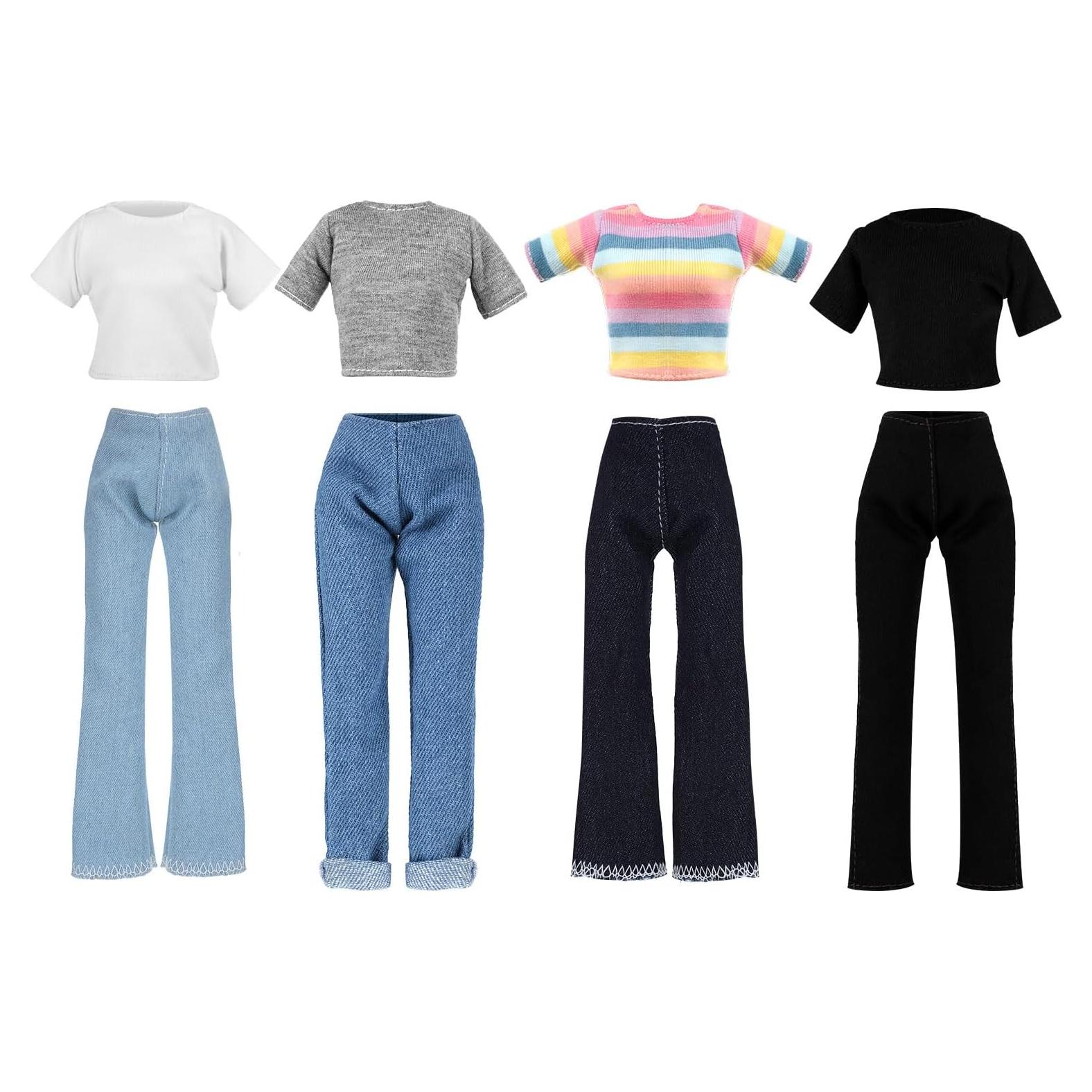 Bencailor 8 Piezas Ropa de Muñeca 28.58 cm Verano