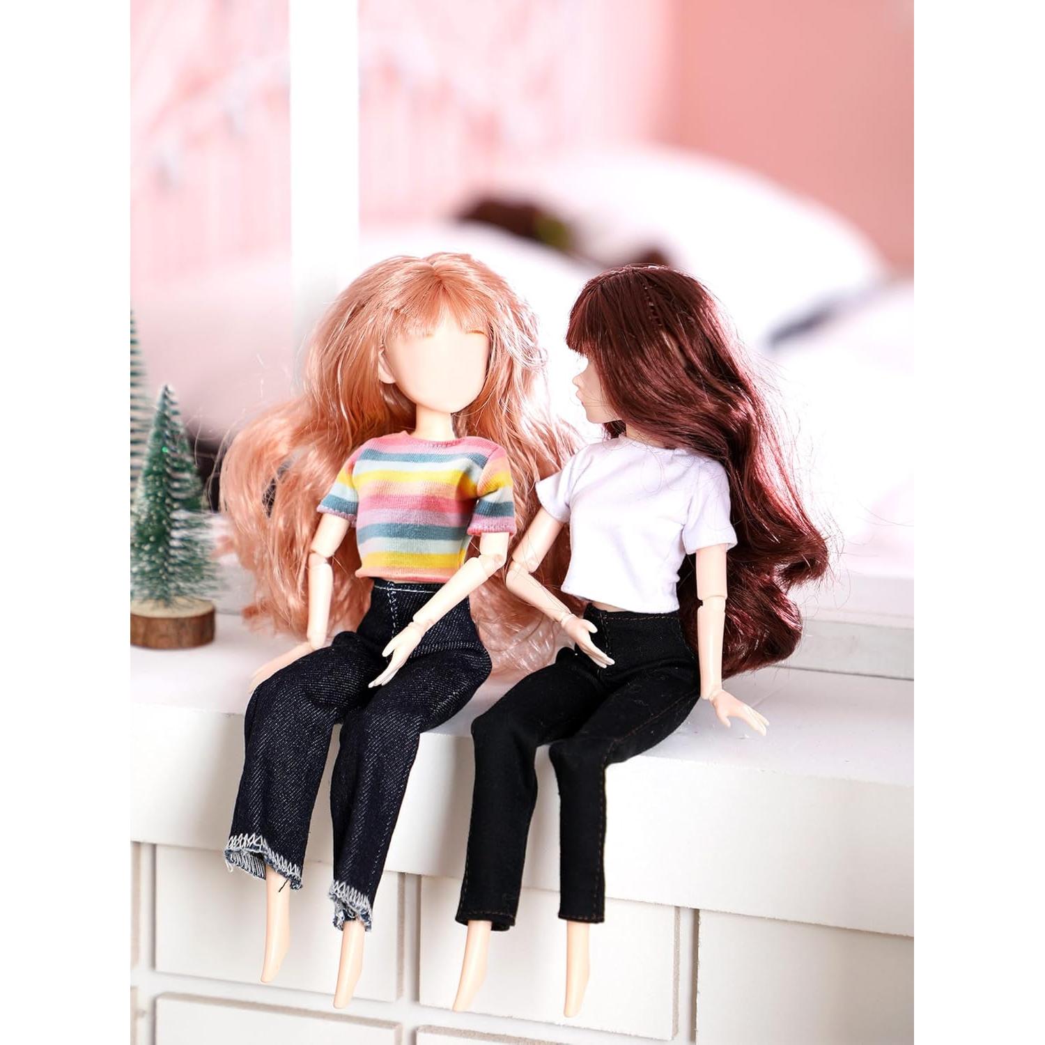 Bencailor 8 Piezas Ropa de Muñeca 28.58 cm Verano