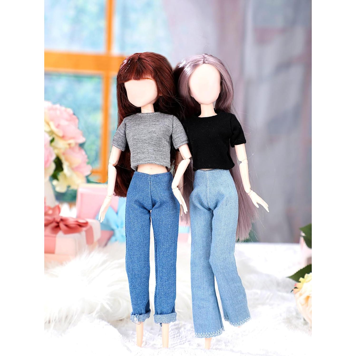 Bencailor 8 Piezas Ropa de Muñeca 28.58 cm Verano