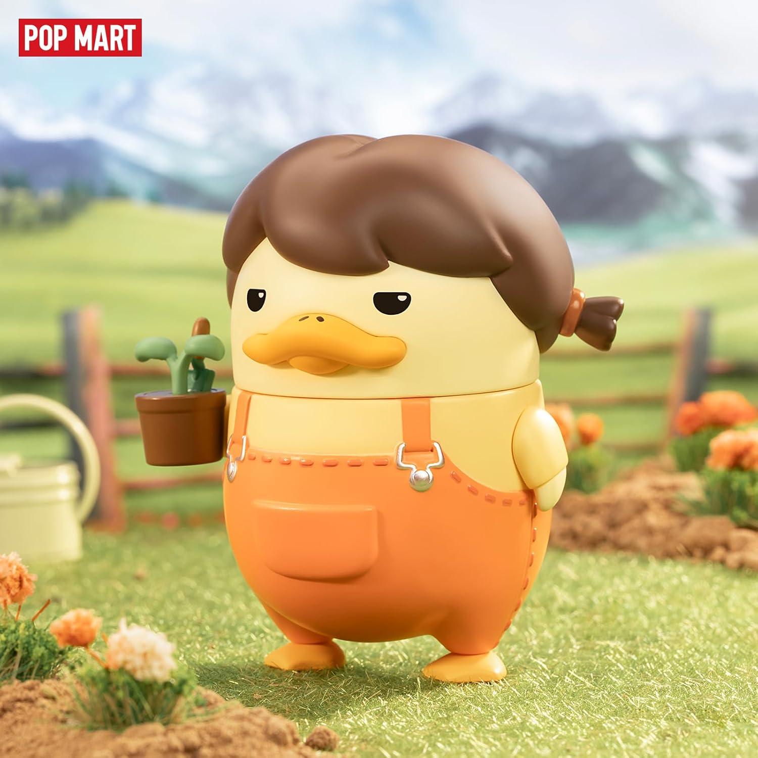 POP MART DUCKOO Farm Blind Box Figures, Random Design Box Toys for Modern Home Decor, Collectible Toy Set for Desk Accessories 12PC