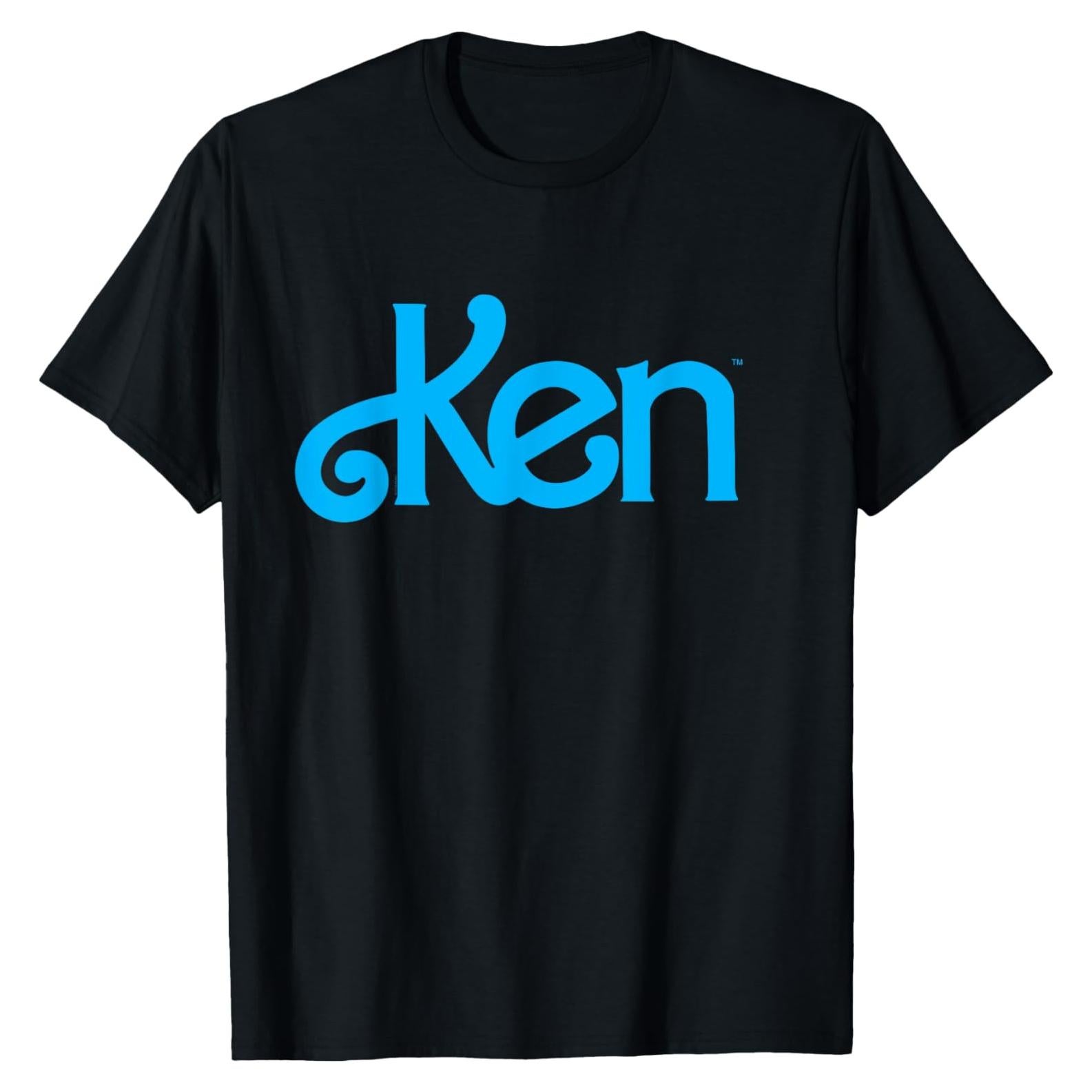 Camiseta negra Ken de Barbie años 80, ajuste clásico hombre