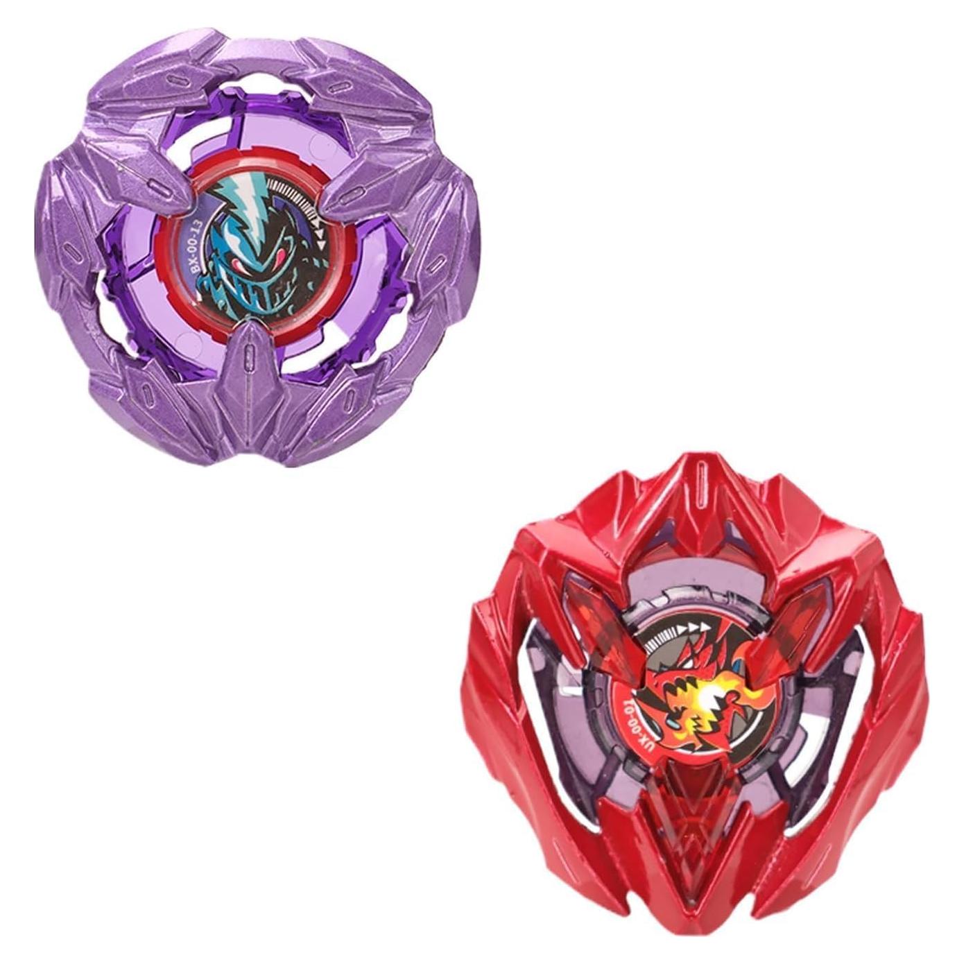 Conjunto de Trompos Gyro X DEZAWRTY - Ataque y Defensa