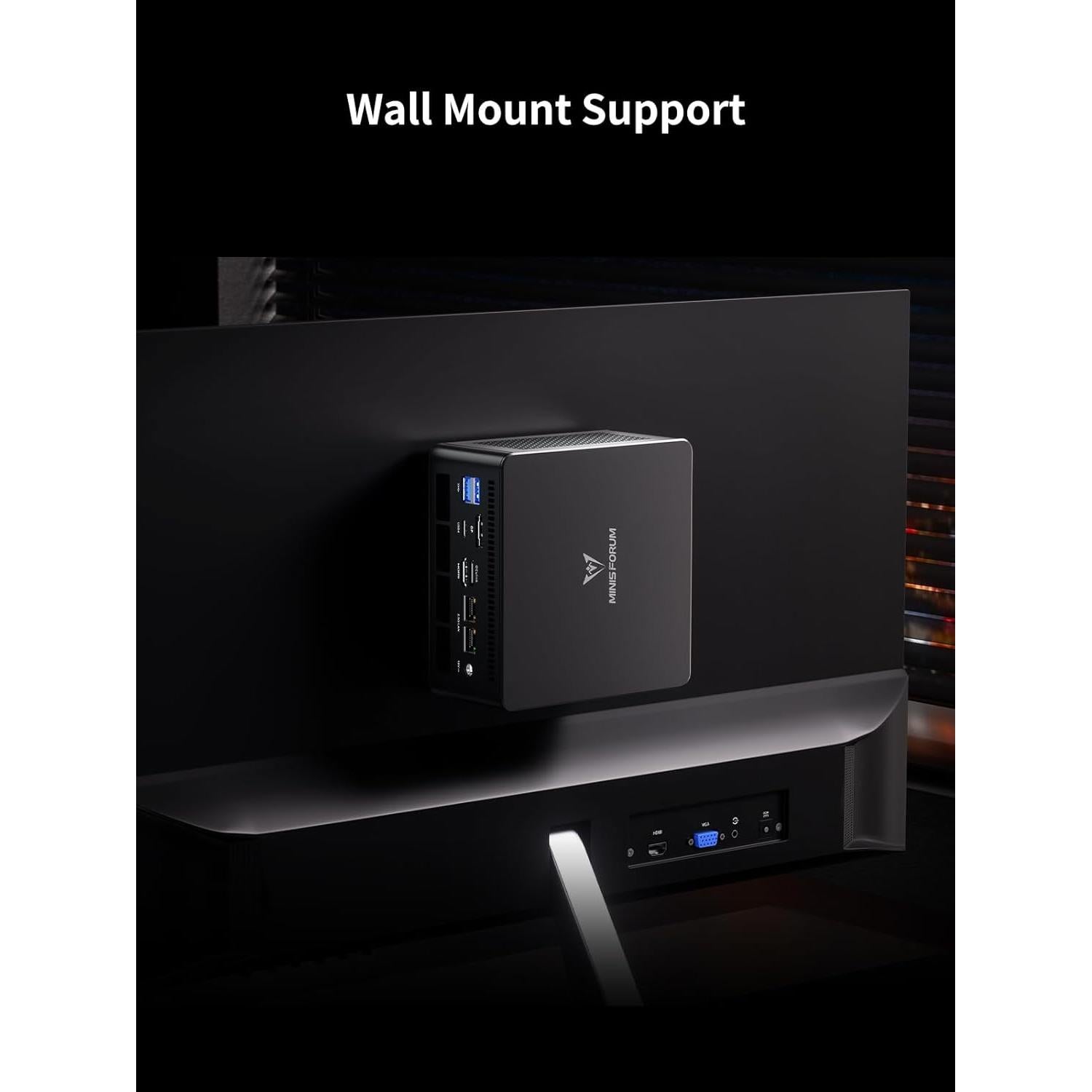 MINISFORUM UM890 Pro Mini PC Ryzen 9 64GB 1TB SSD 8K