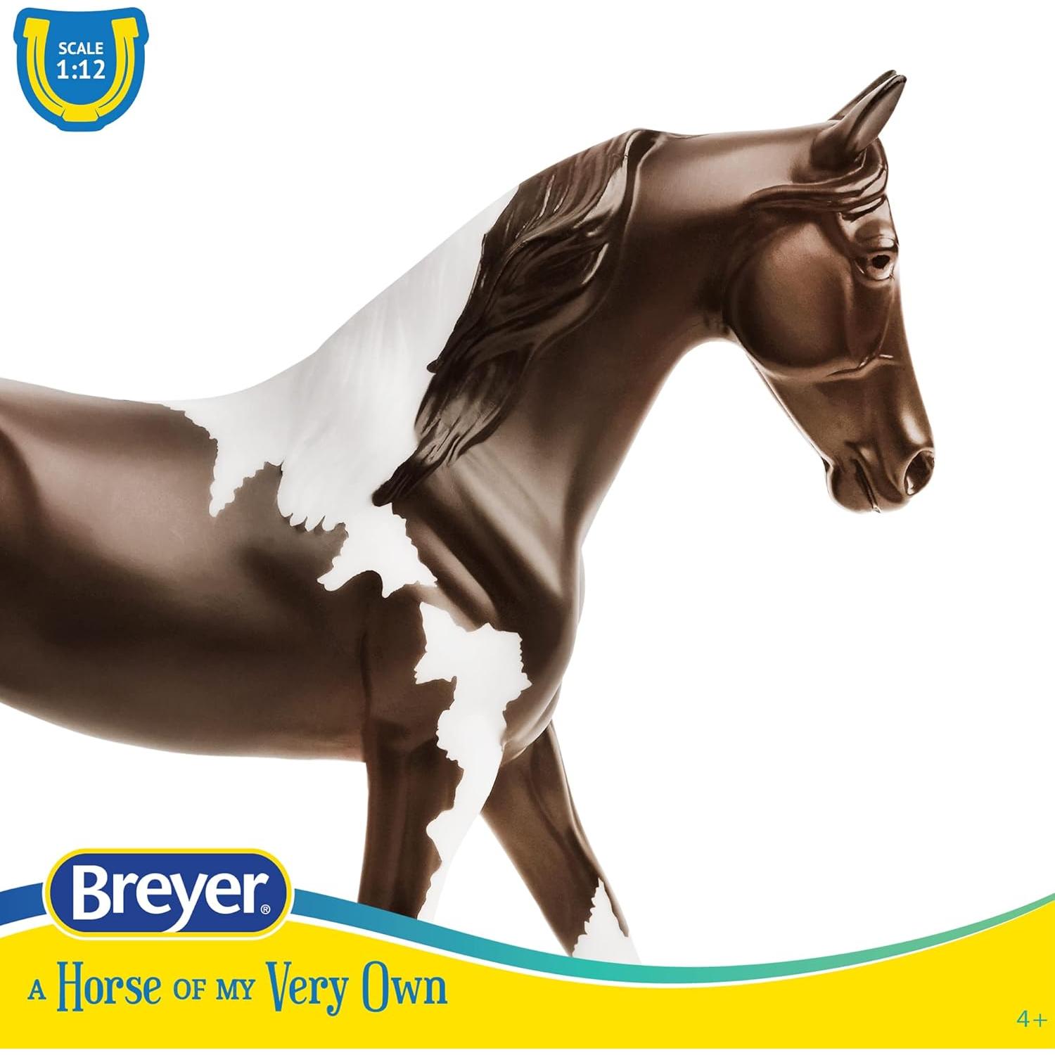 Caballo Breyer Serie Libertad Pinto 24.8 cm Escala 1:12