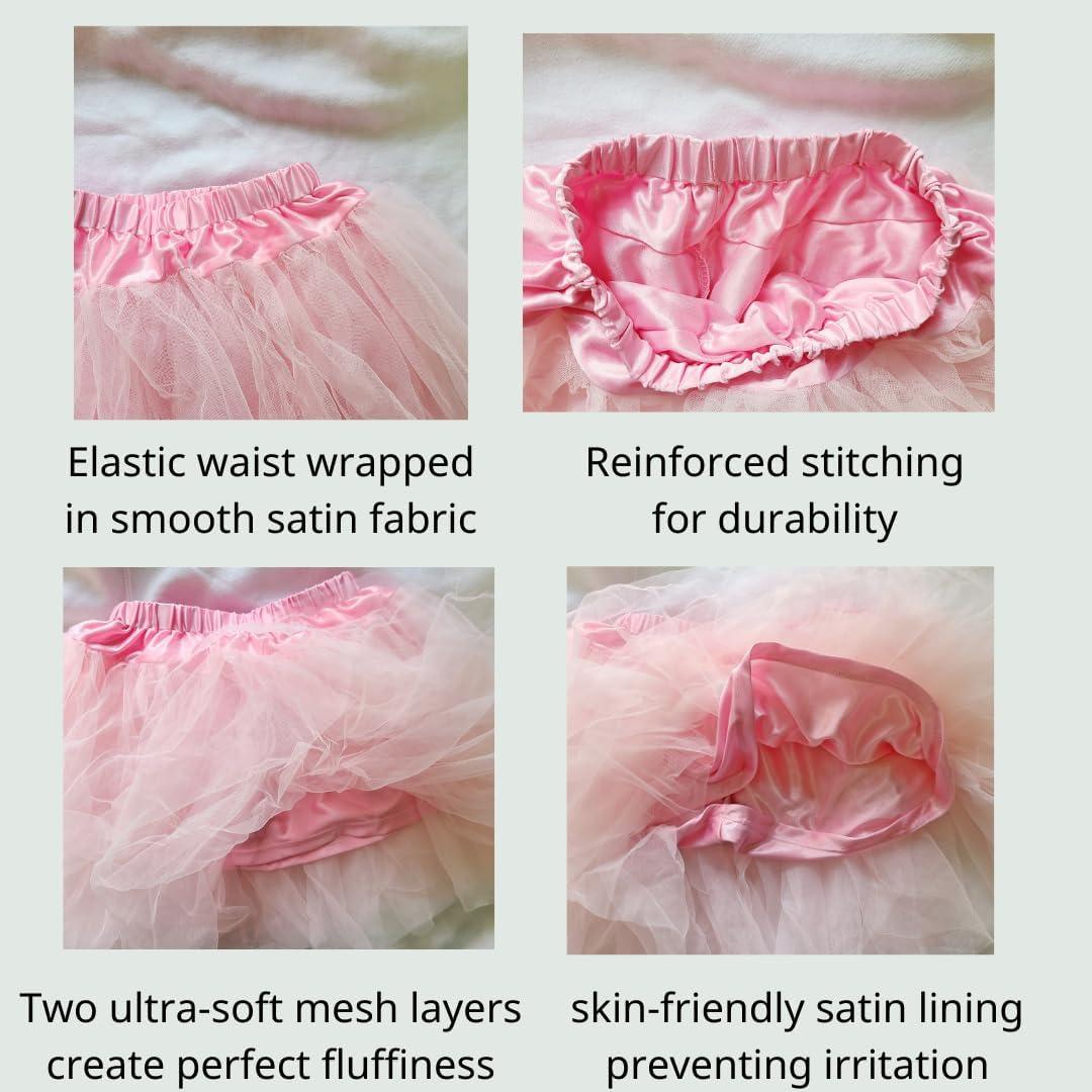 Disfraz Infantil Cerdo Rosa Kirei Sui con Tutu y Diadema