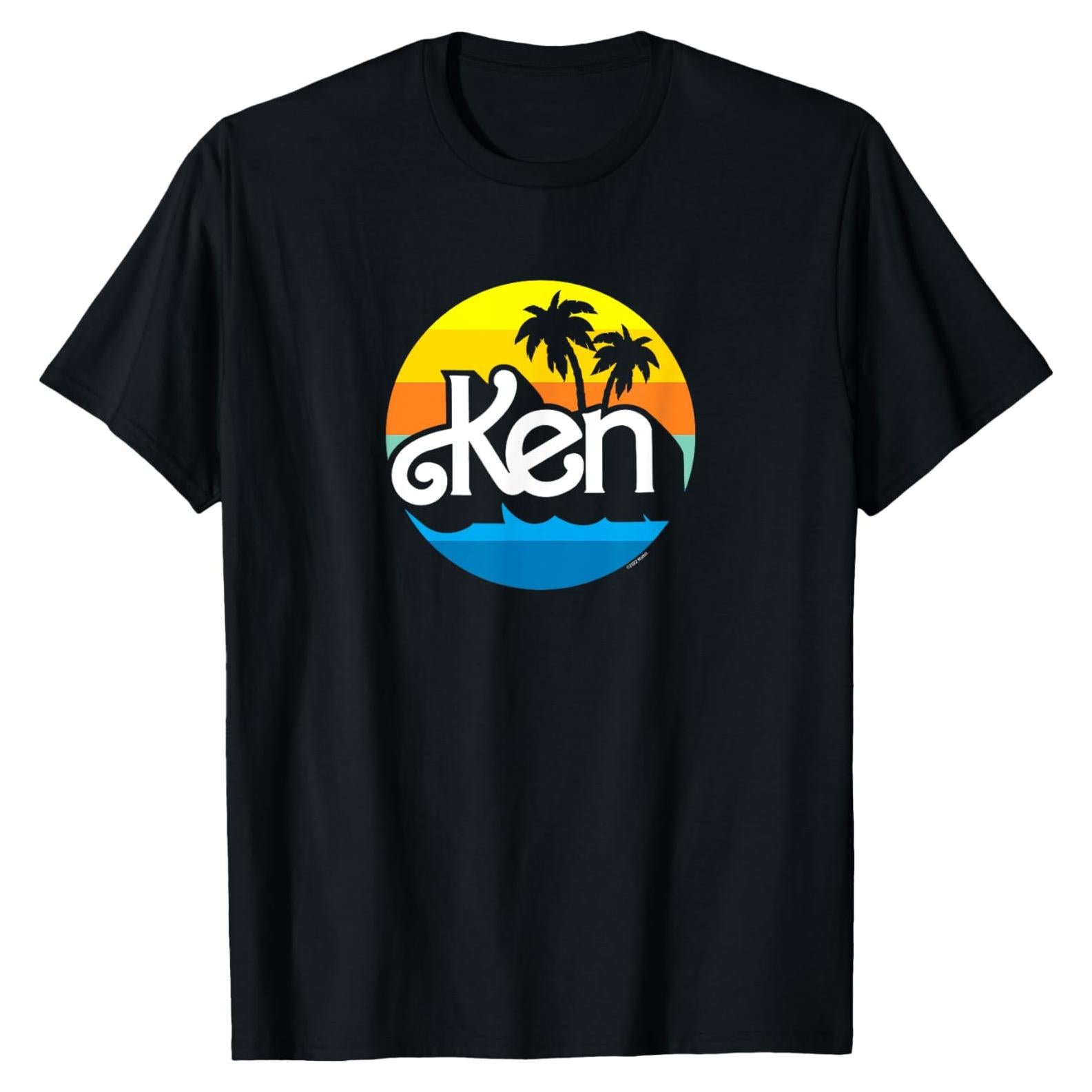 Camiseta Ken Retro Verano Barbie - Unisex Niño - Negro