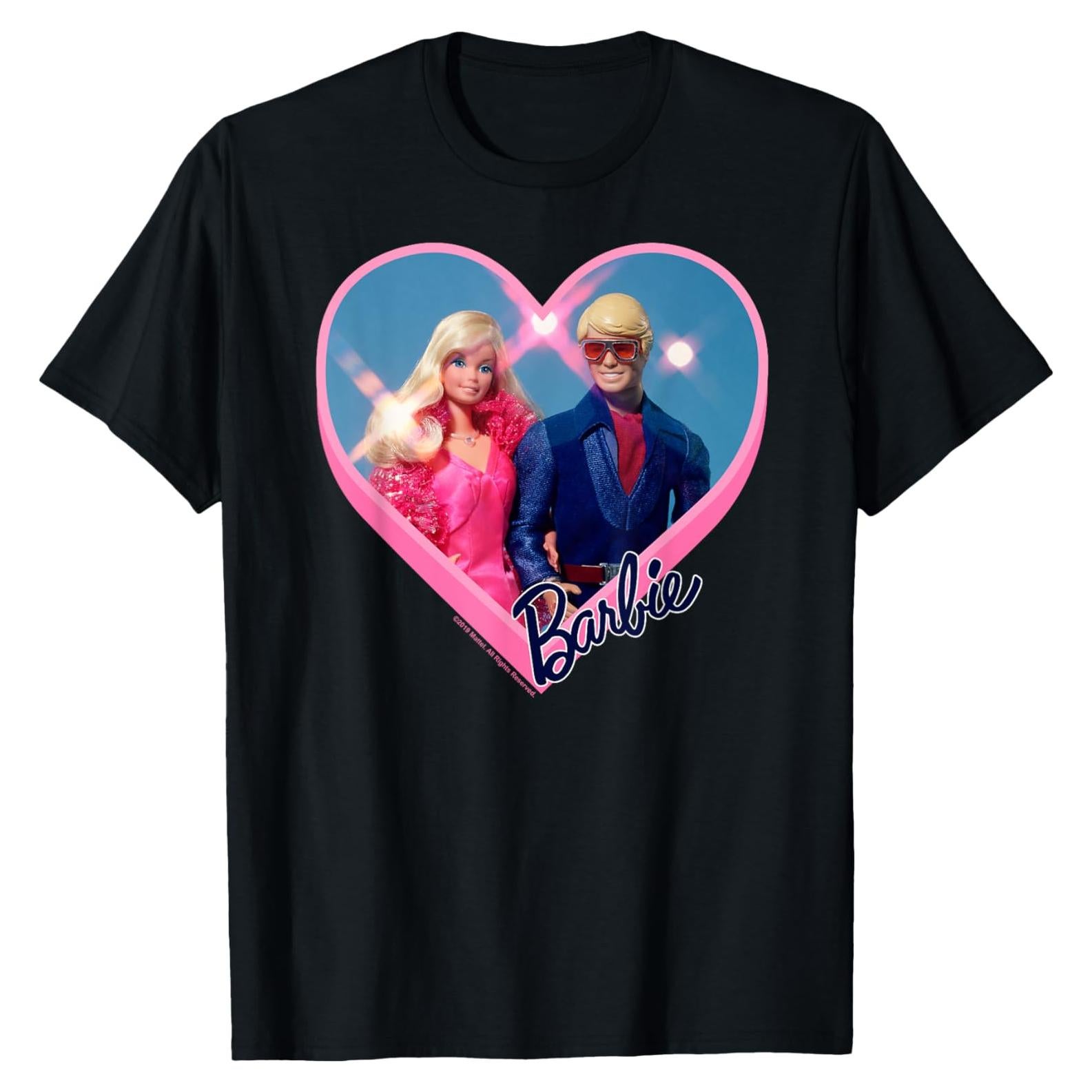 Camiseta Ken Corazón Barbie - Licencia Oficial, Unisex Niño