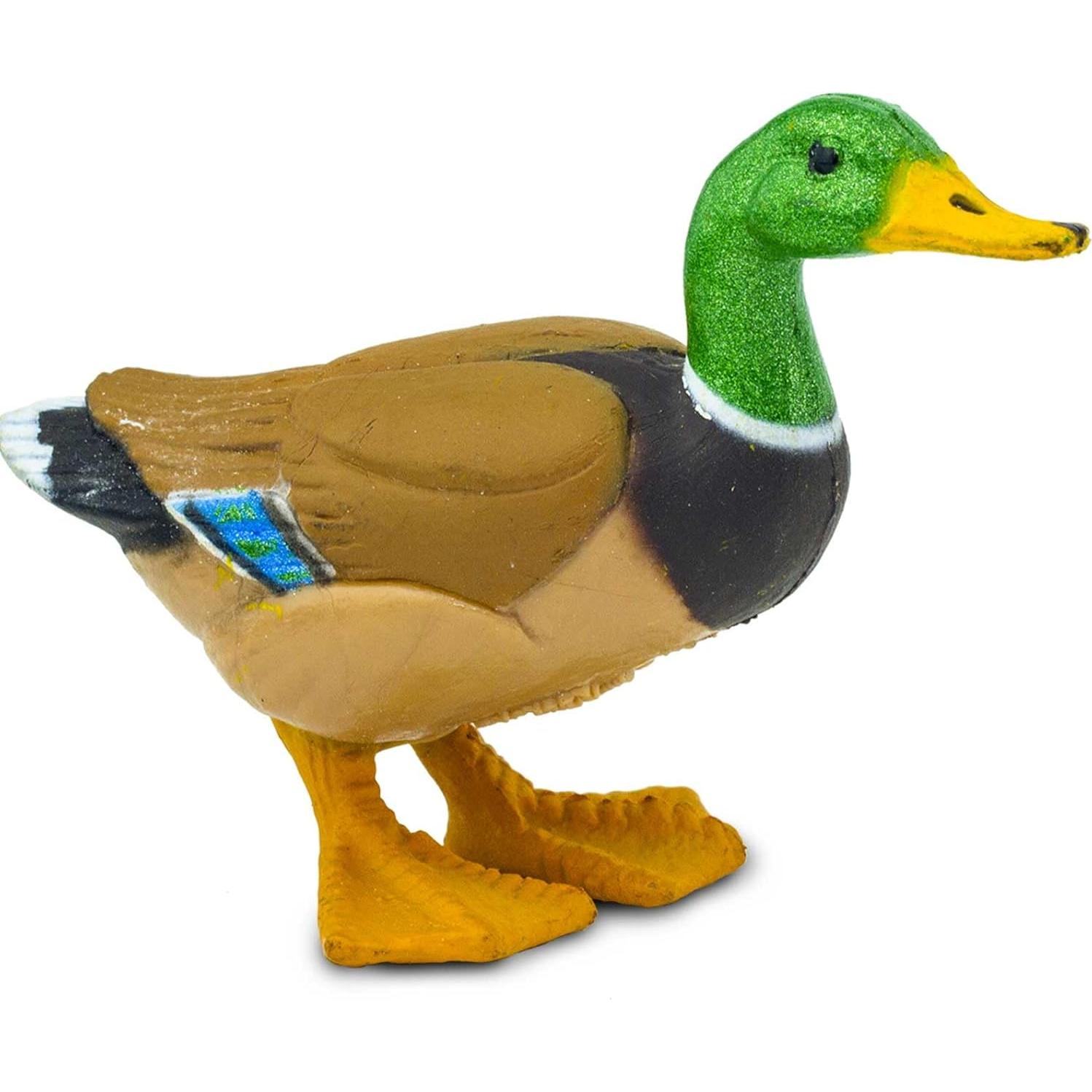 Figura de Pato Mallard Safari Ltd. 7.62 cm Realista Educativa