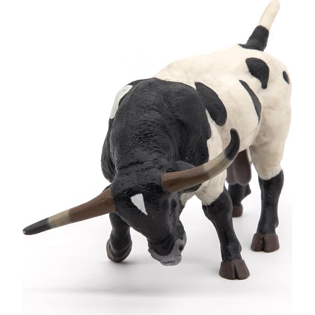 Figura de Toro Longhorn de Texas Papo - Juguete Educativo 14x5x7.8cm