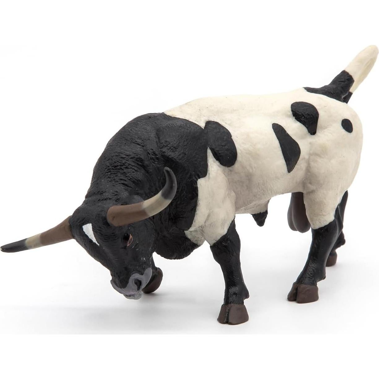Figura de Toro Longhorn de Texas Papo - Juguete Educativo 14x5x7.8cm