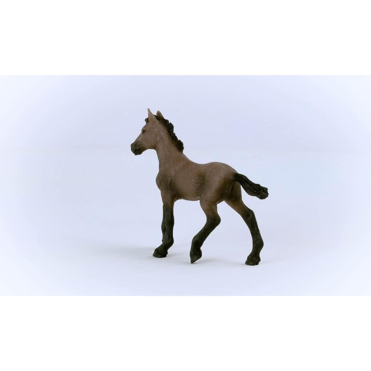 Horse Club Realistic Paso Peruano Foal Horse Figurine - Detailed Horse Toy, Durable for Education and Imaginative Play for Girls and Boys, Gift for Kids Ages 5+