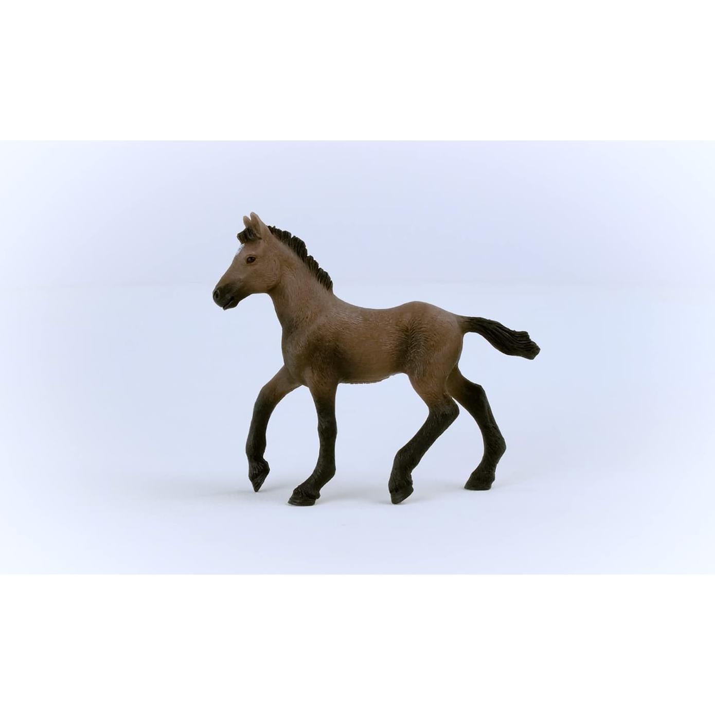 Horse Club Realistic Paso Peruano Foal Horse Figurine - Detailed Horse Toy, Durable for Education and Imaginative Play for Girls and Boys, Gift for Kids Ages 5+