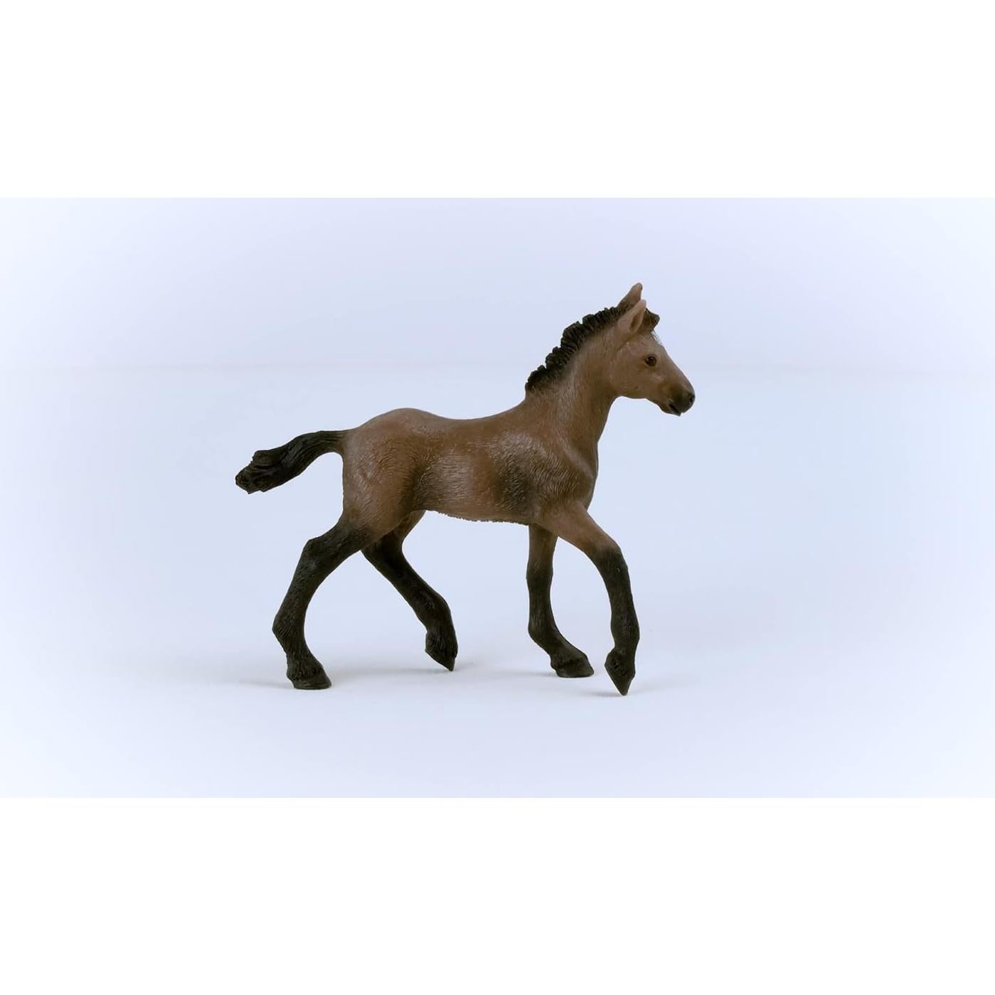 Horse Club Realistic Paso Peruano Foal Horse Figurine - Detailed Horse Toy, Durable for Education and Imaginative Play for Girls and Boys, Gift for Kids Ages 5+