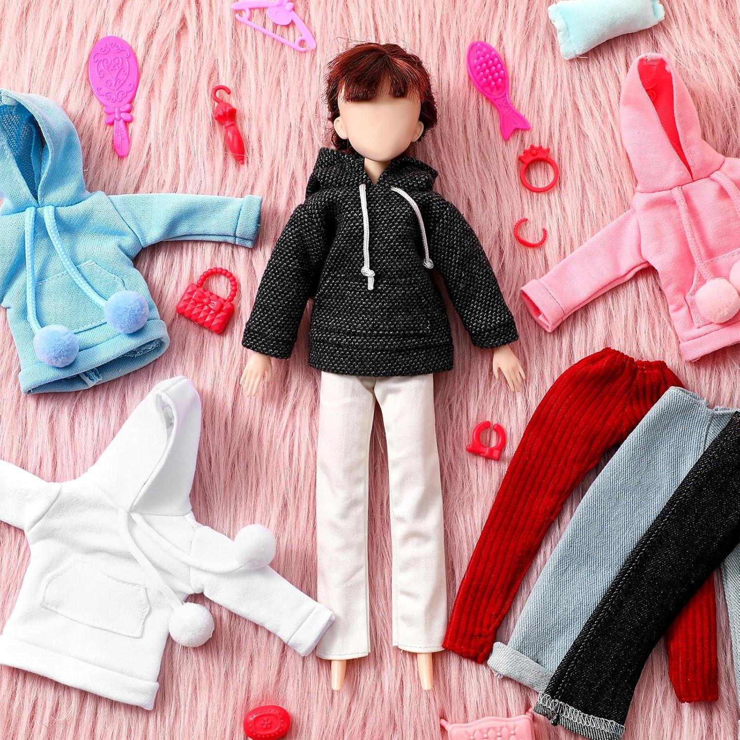 Conjunto Ropa de Muñeca Bencailor 8 Piezas 21.96 cm