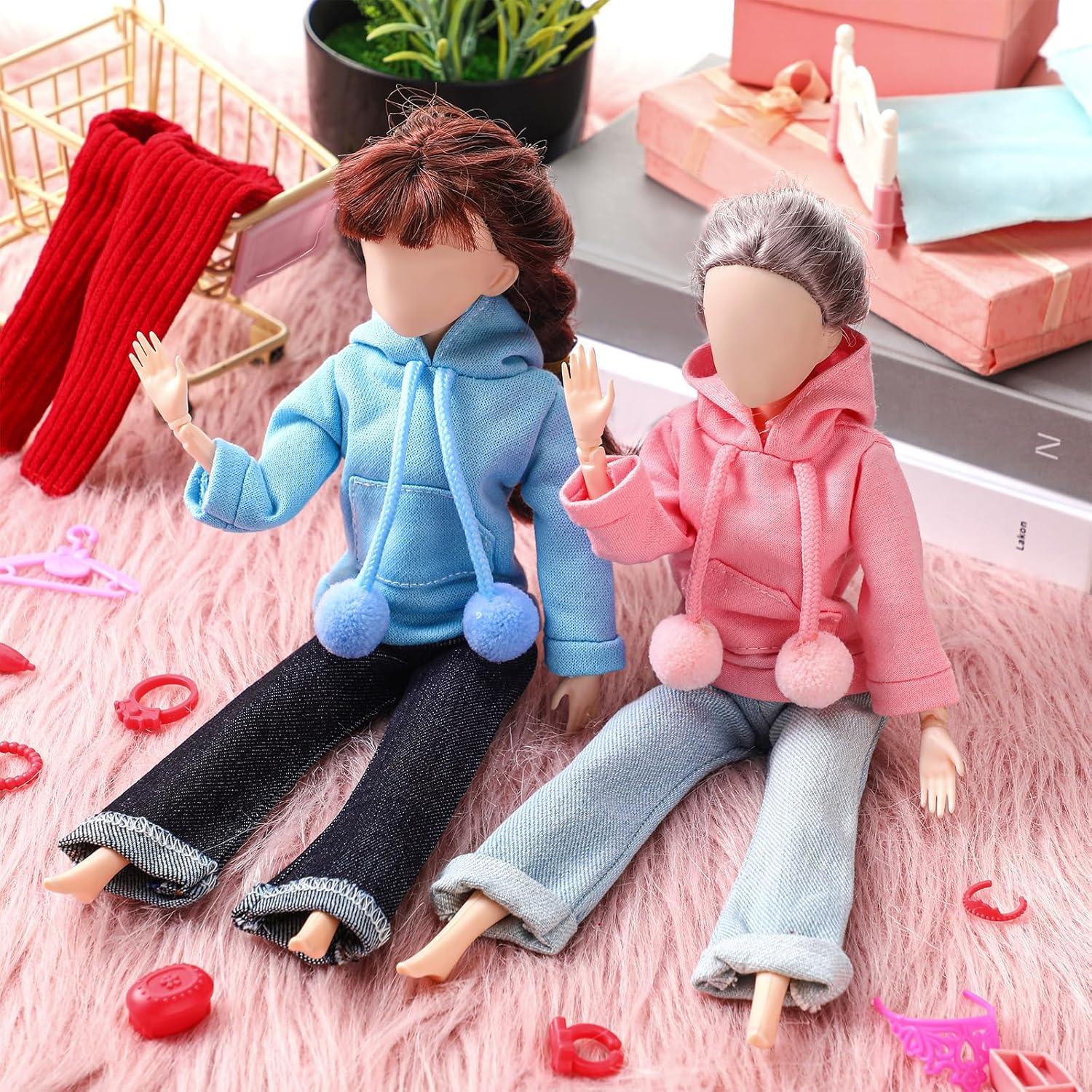 Conjunto Ropa de Muñeca Bencailor 8 Piezas 21.96 cm