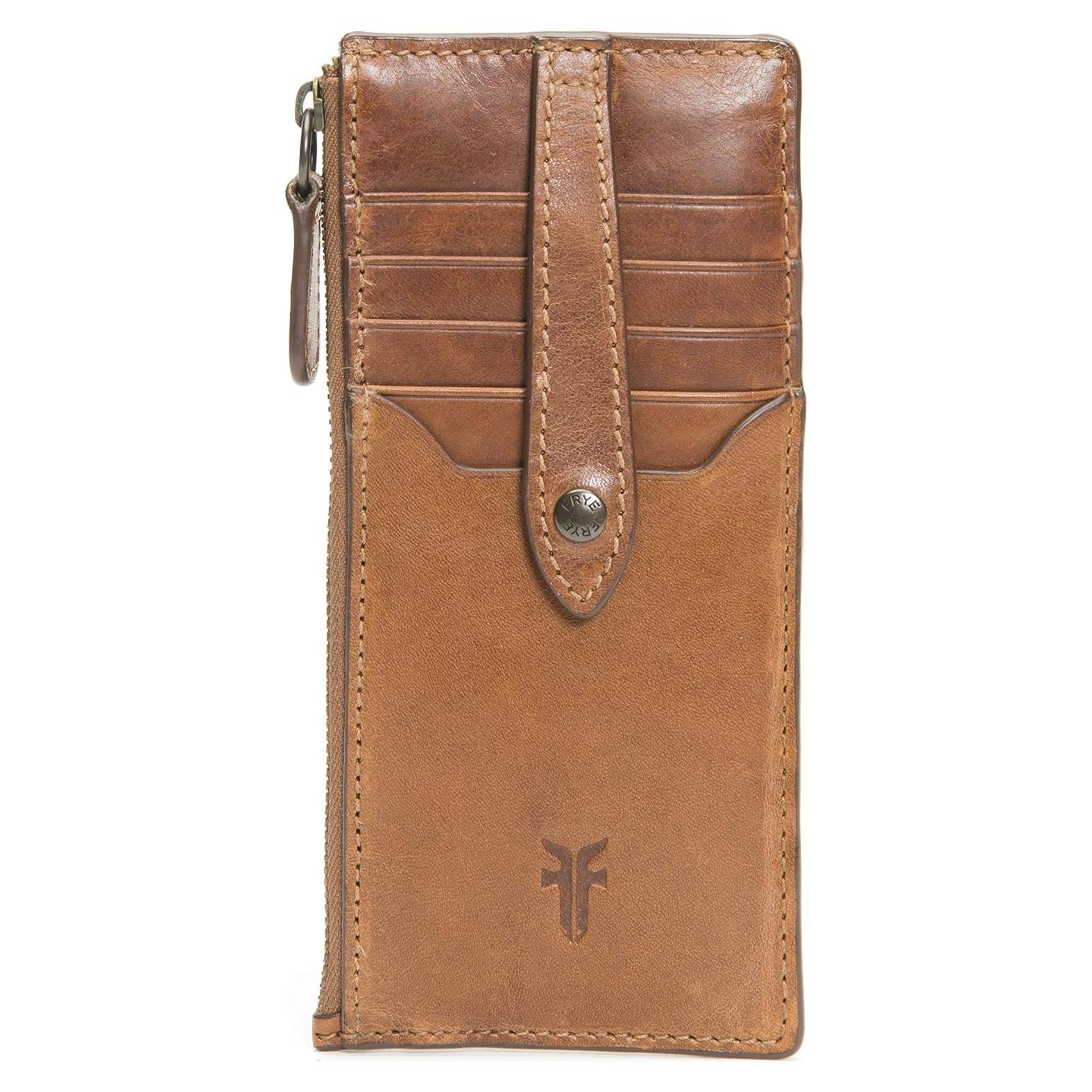 Billetera de Tarjeta Frye Melissa para Mujeres - Cuero Elegante