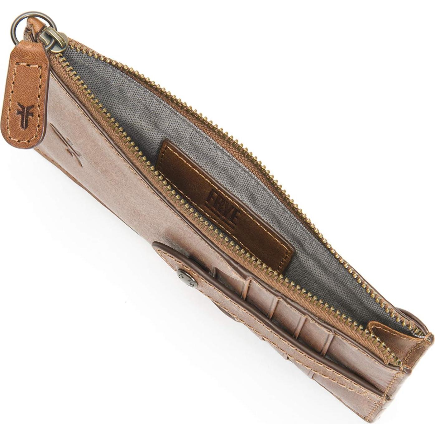 Billetera de Tarjeta Frye Melissa para Mujeres - Cuero Elegante