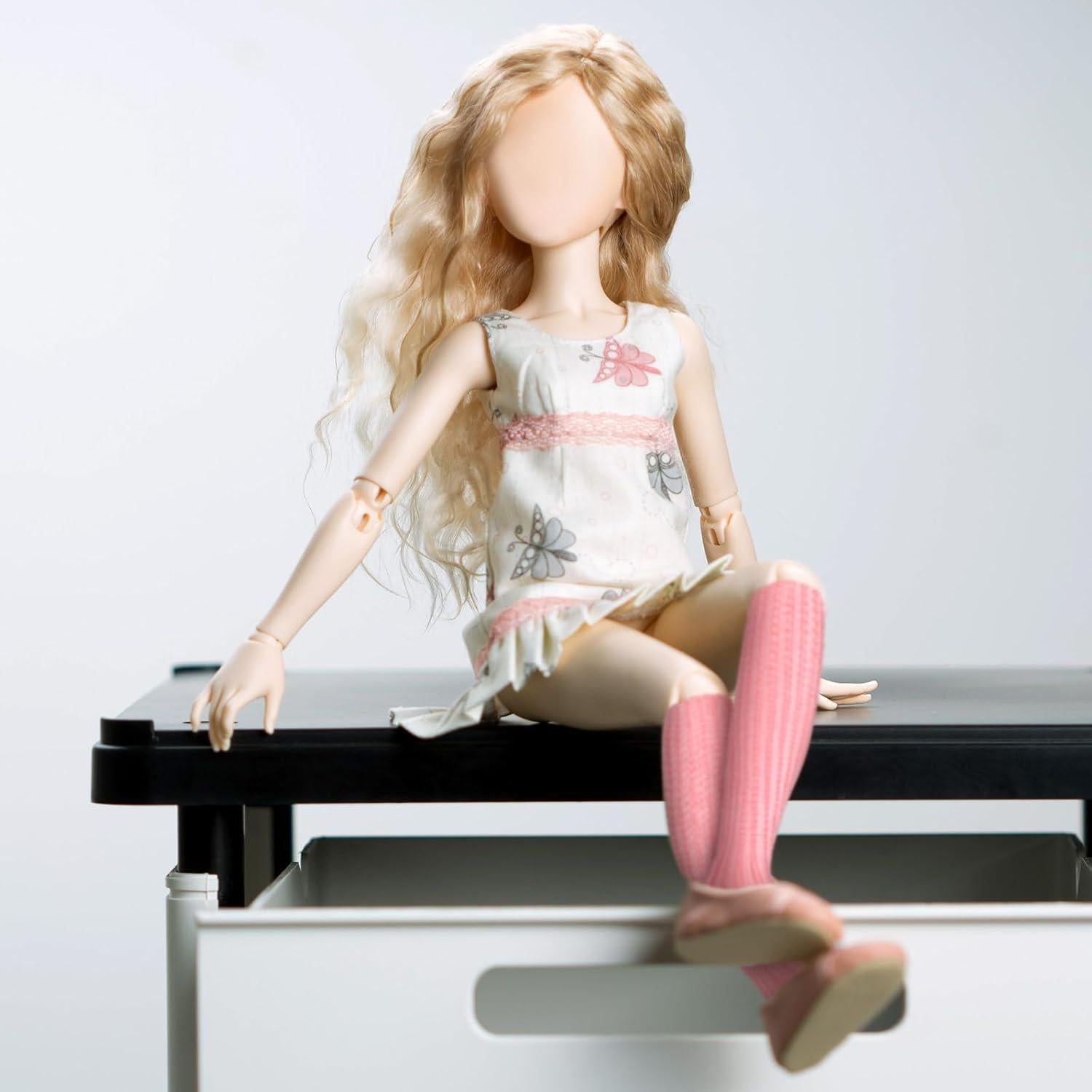 Medias de Encaje para Muñecas Sotiff 10 Pares Estilo Groovy