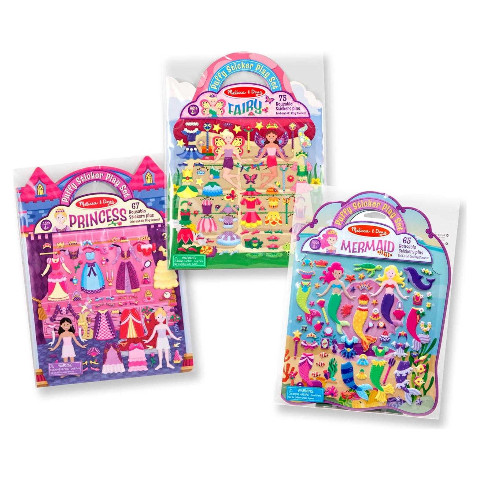 Set de Libros de Actividades Melissa & Doug con Stickers 3D