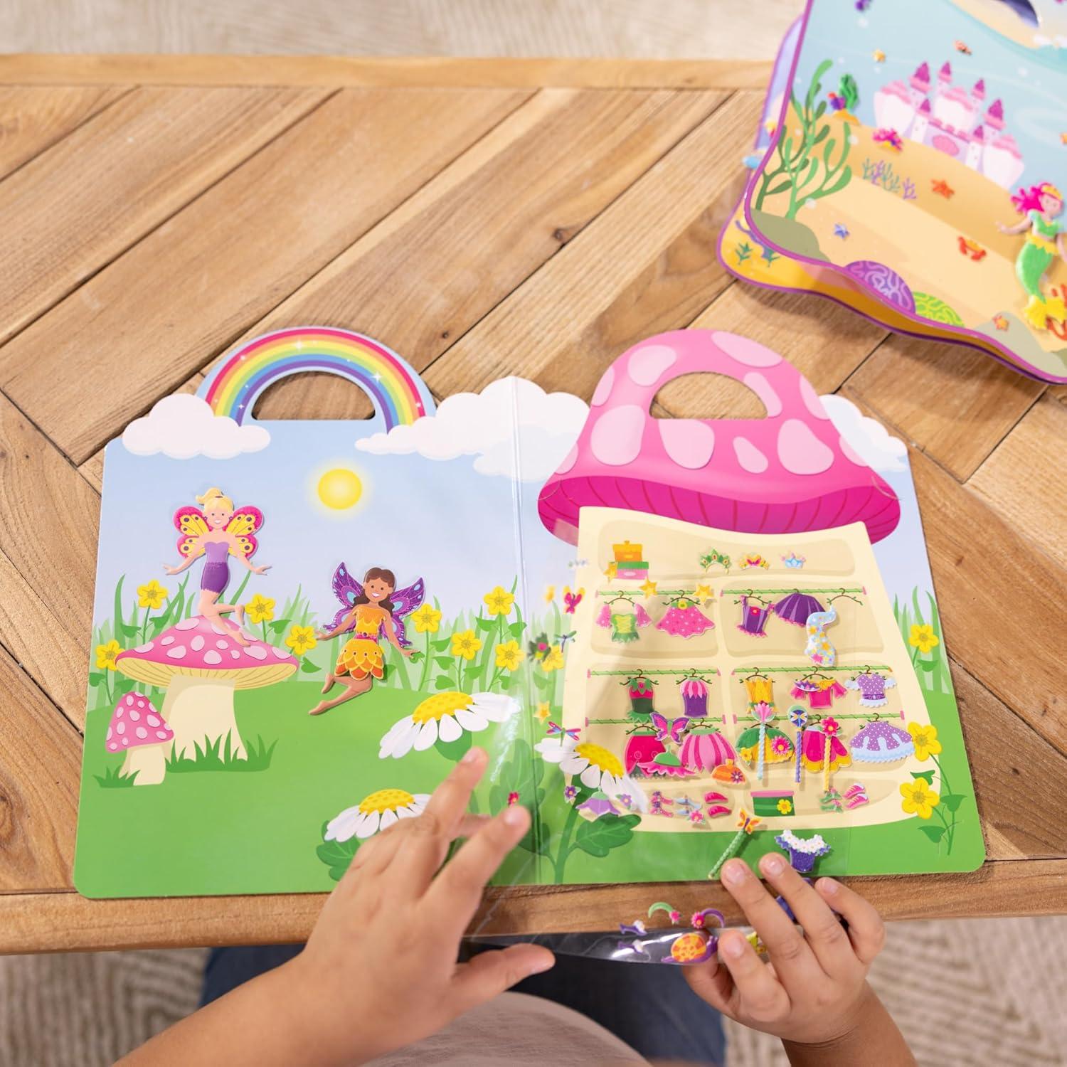 Set de Libros de Actividades Melissa & Doug con Stickers 3D
