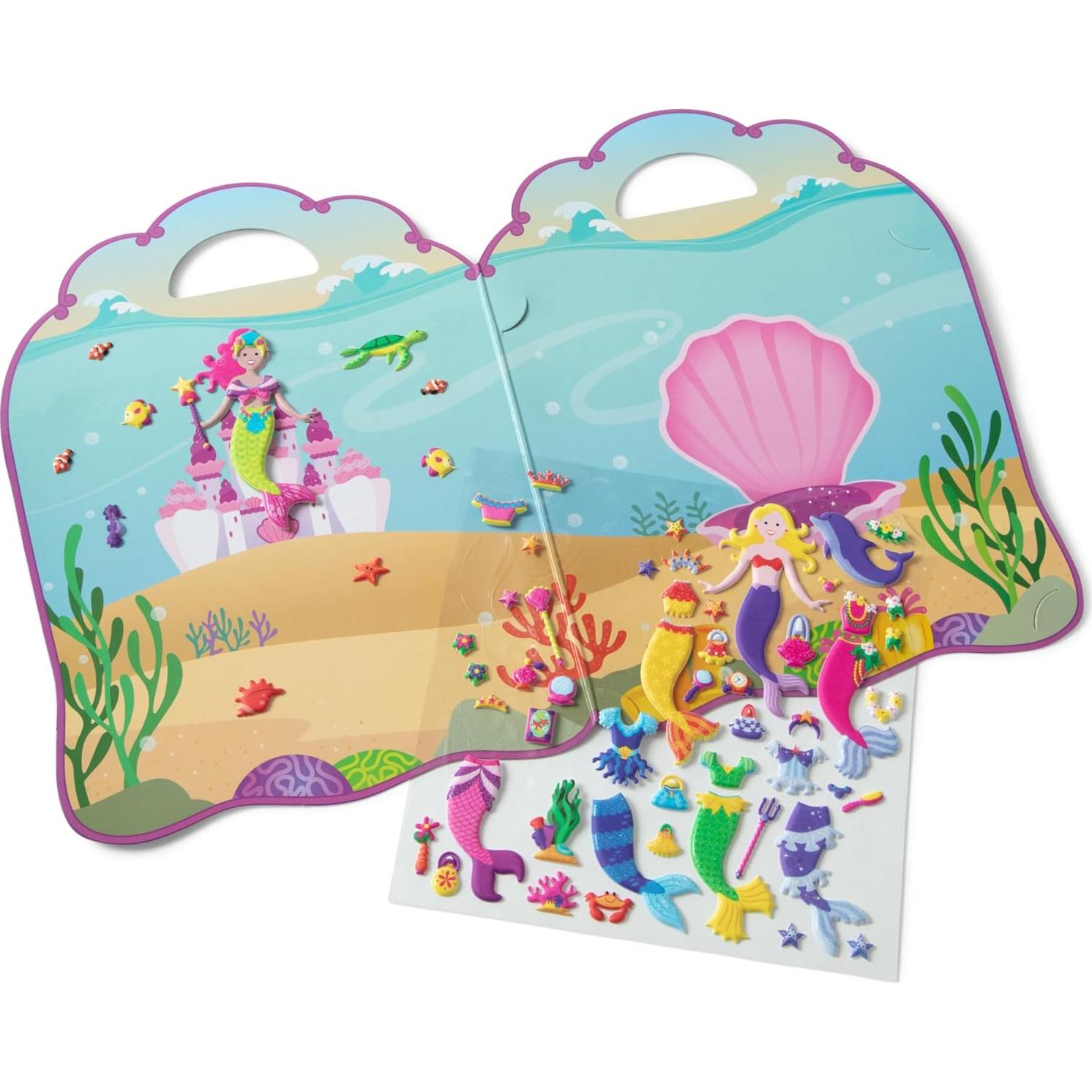 Set de Libros de Actividades Melissa & Doug con Stickers 3D