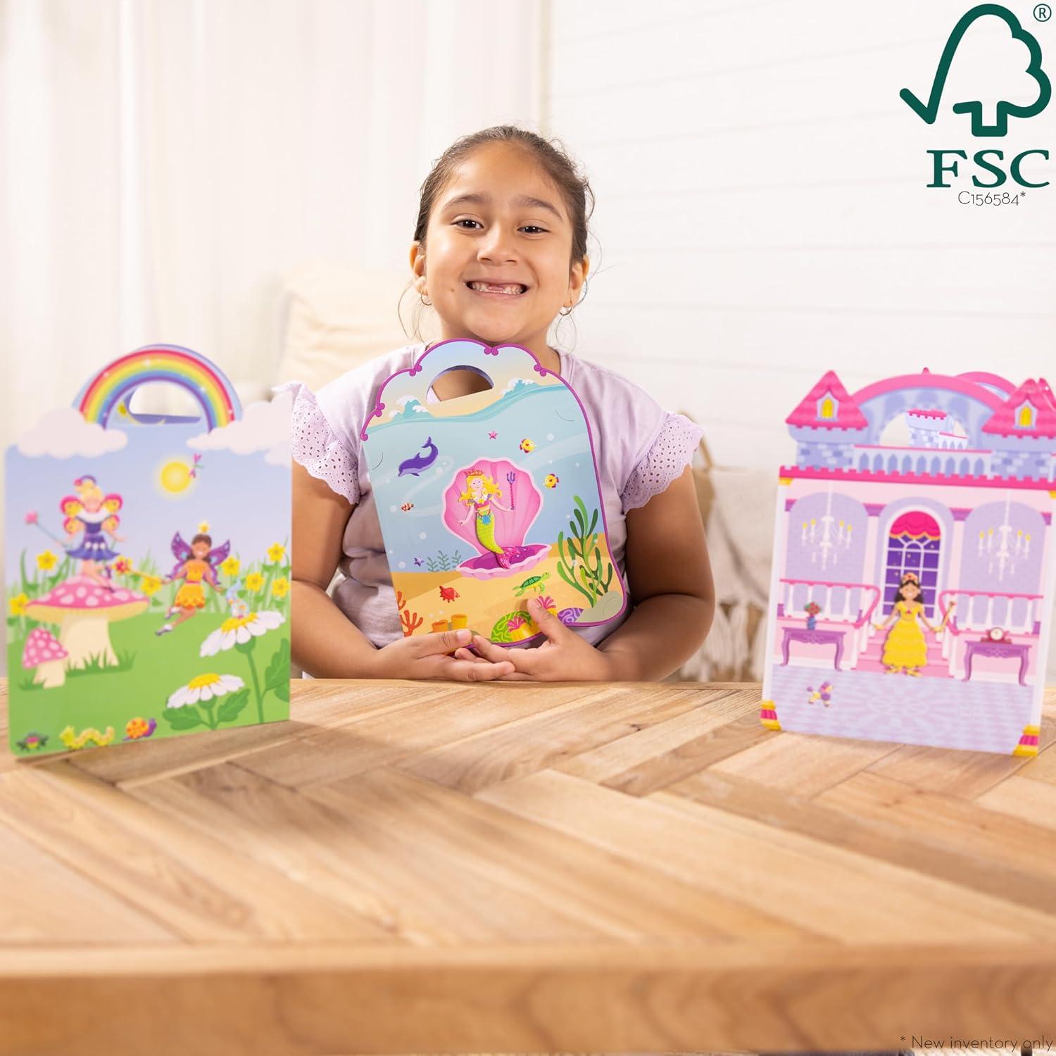 Set de Libros de Actividades Melissa & Doug con Stickers 3D