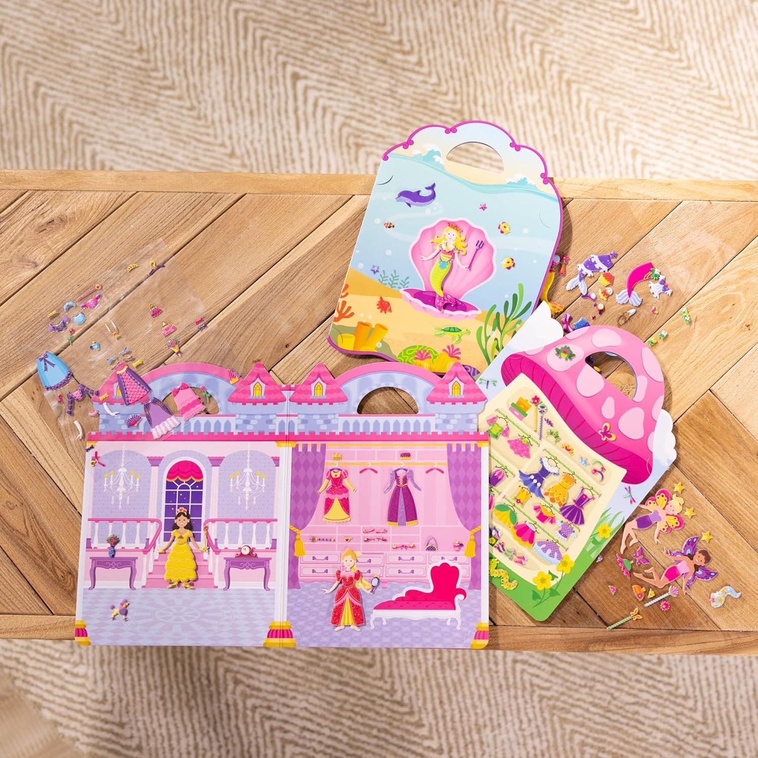 Set de Libros de Actividades Melissa & Doug con Stickers 3D